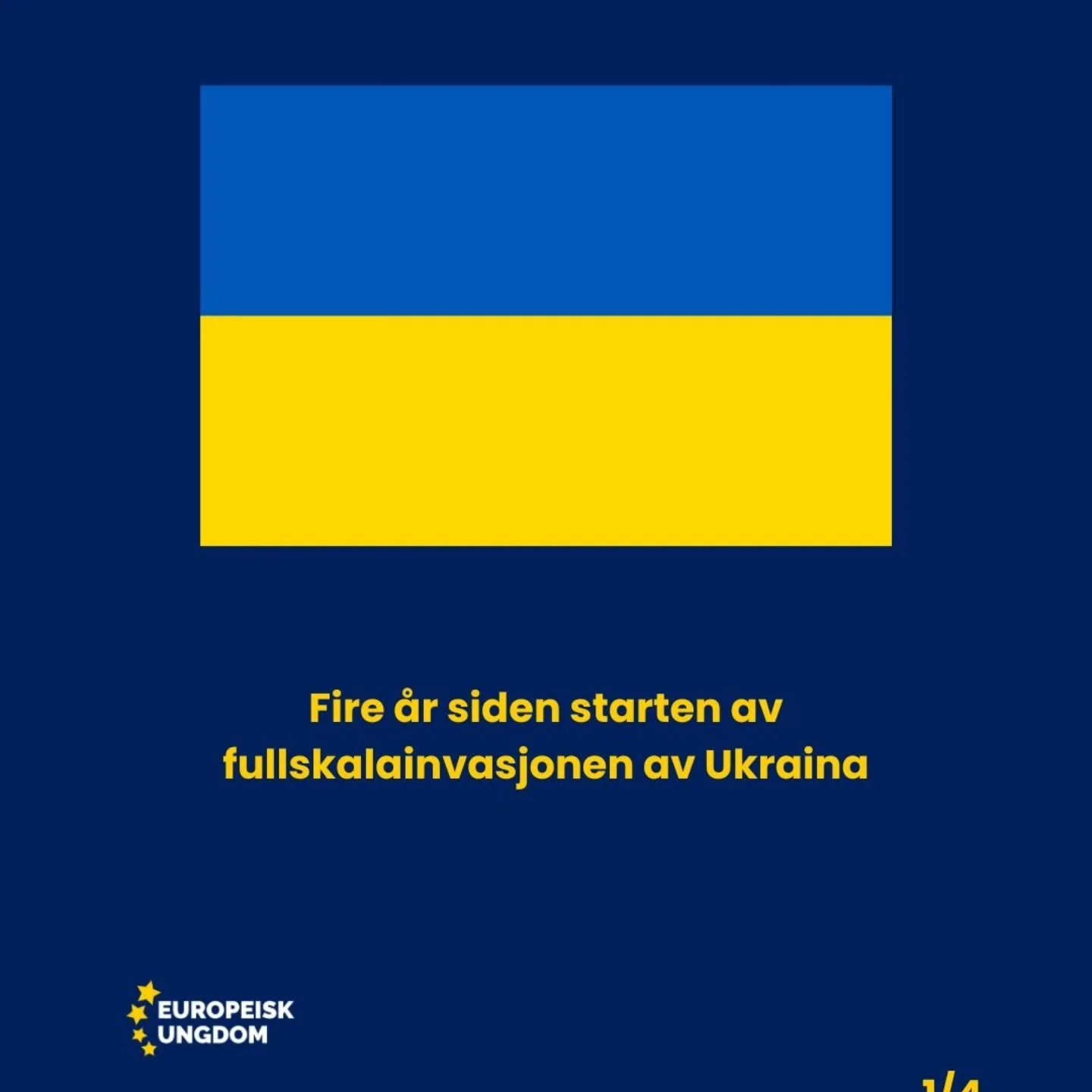 Det er fremdeles en krig p&aring; gang i Europa, og har v&aelig;rt det i 12 &aring;r. Slava Ukraini🇺🇦🇪🇺