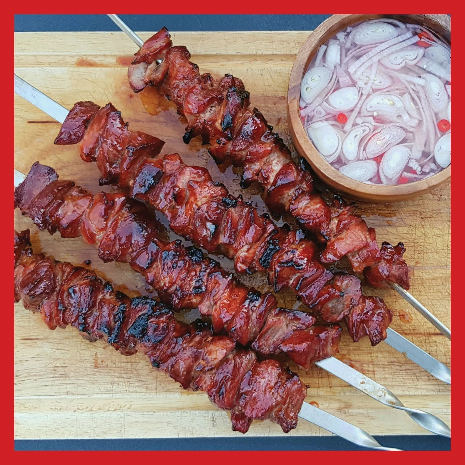 Filipino Bbq Barbecue Chicken Skewers Recipe Chicken Barbecue Pork