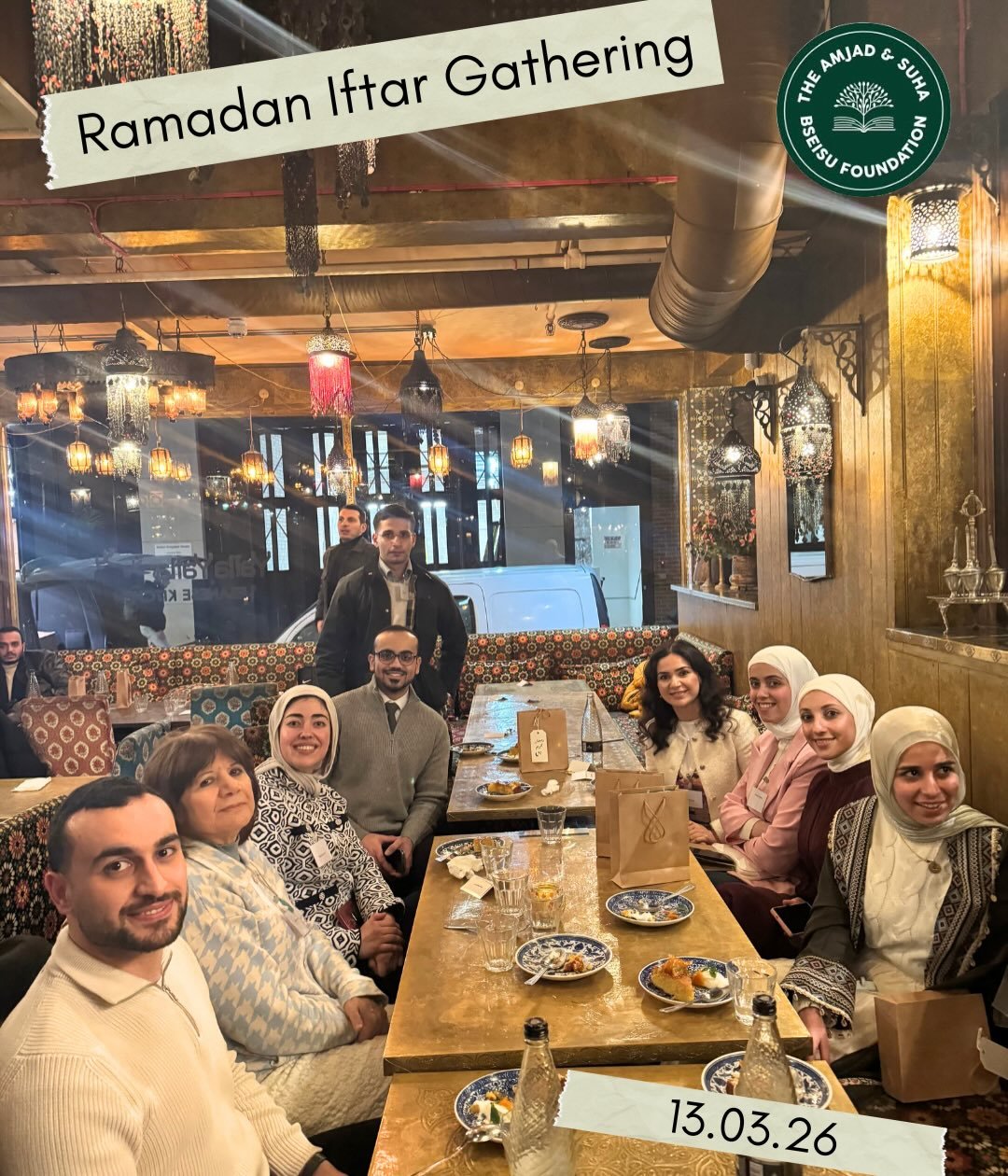 On 13 March, the Bseisu Foundation team were delighted to welcome scholars, friends and partners to our annual Iftar gathering to celebrate the holy month of Ramadan. You can read more about the evening here: https://www.bseisufoundation.org/news/ann