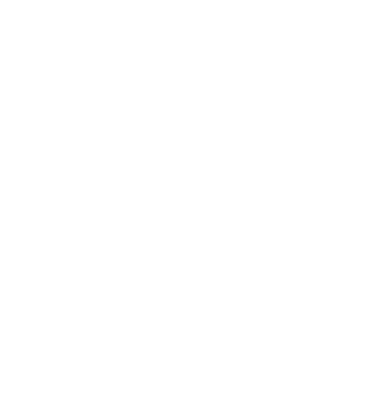 Black and white circular emblem with the word "HELLO" stylized in an intricate, maze-like design.