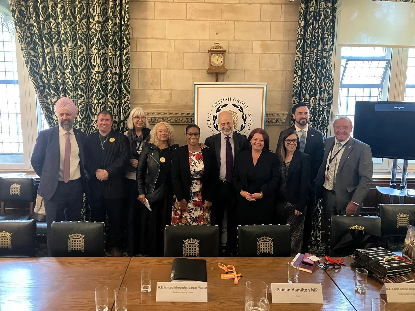 Great discussions at the BGIPU roundtable briefing on national developments, bilateral relations & Central American affairs.
Honoured to welcome the Ambassadors of Cuba, Guatemala & Panama to Parliament this week.