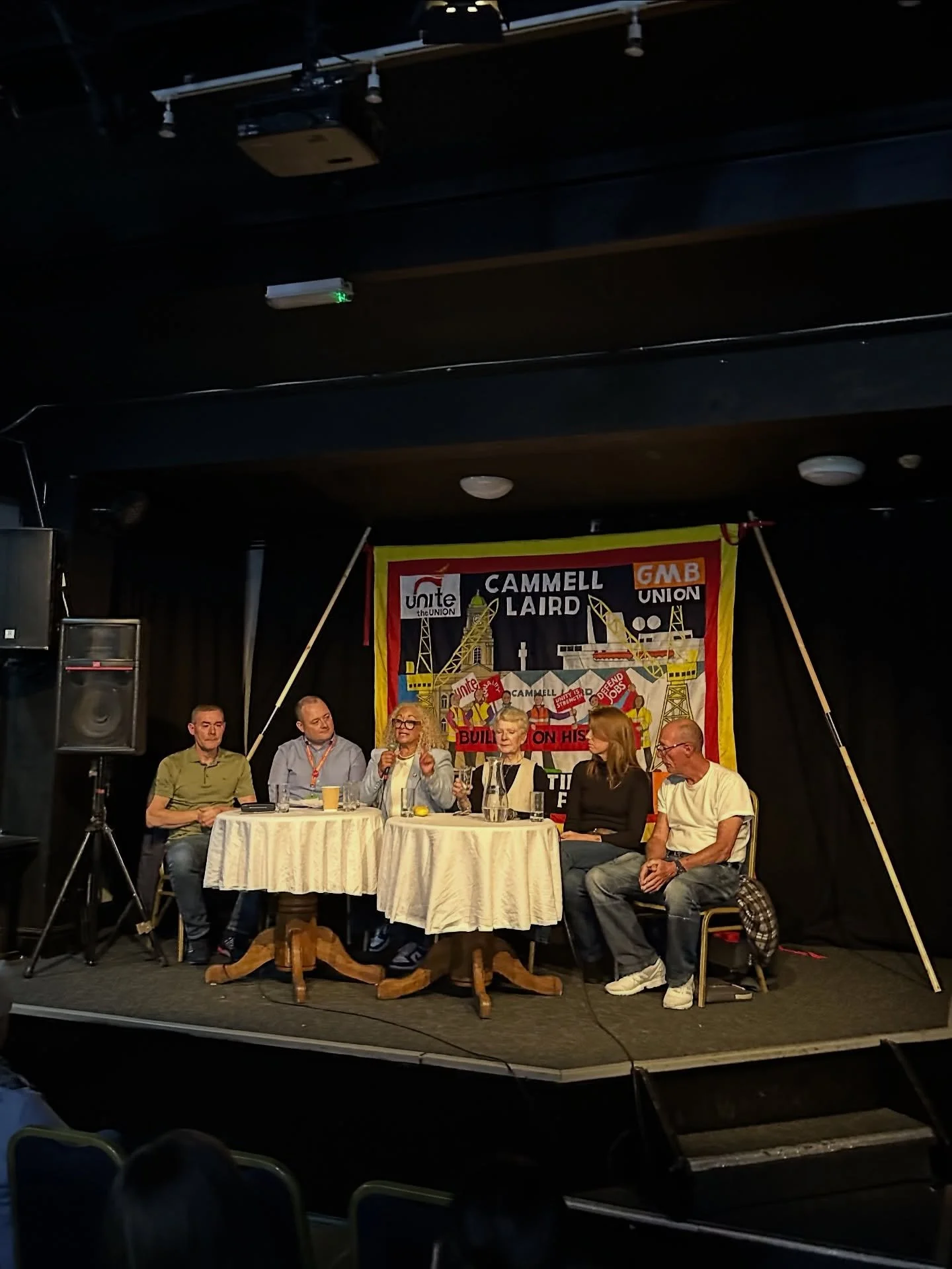 “When 37 shipyard workers from Cammell Laird shipyard in Birkenhead were sent to a high-security prison in 1984, their only crime was fighting for their jobs, the survival of their sector & their communities.”
41 years on, the Cammel
