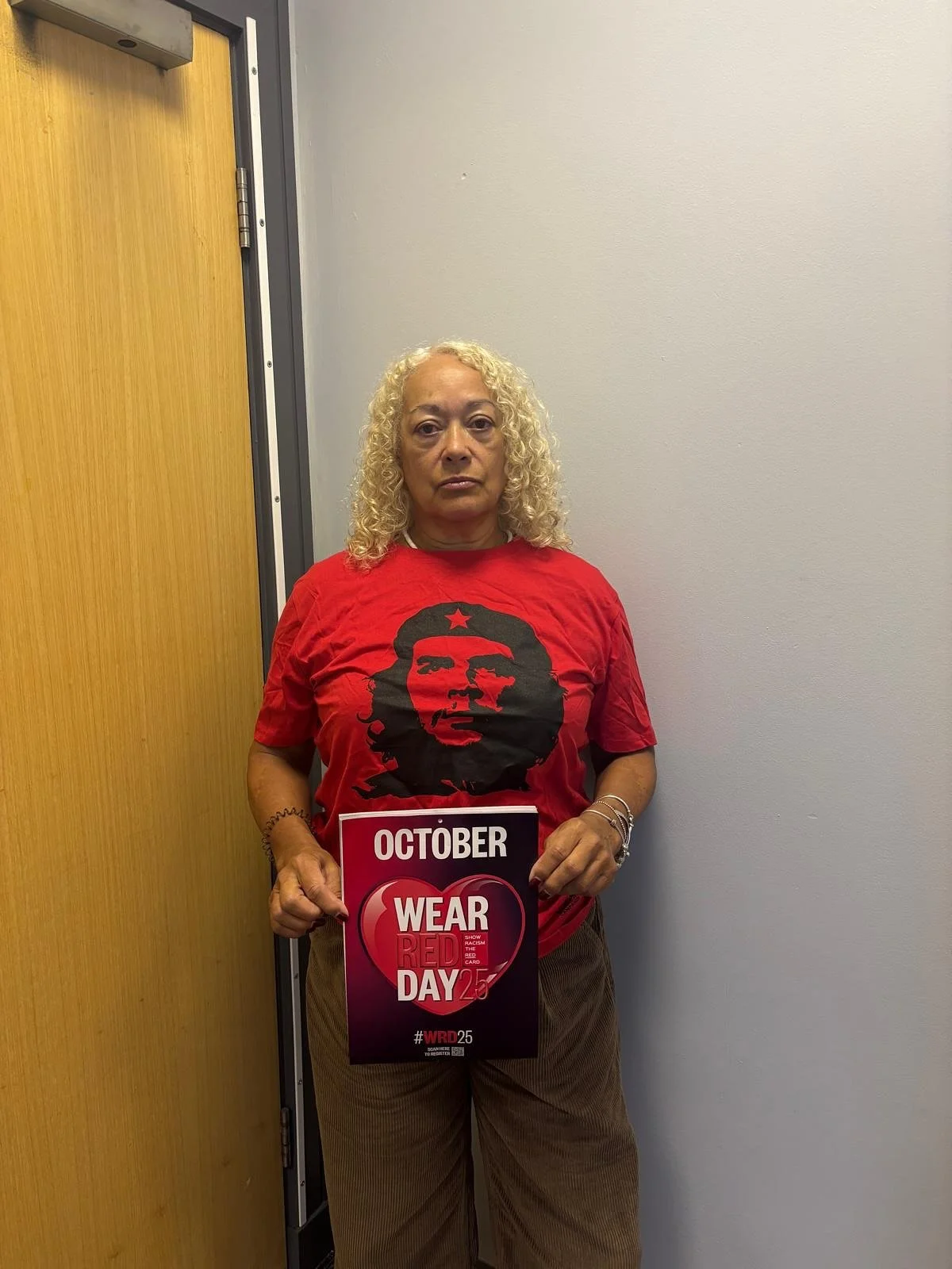 Proud to support Wear Red Day for @showracismtheredcard ❤️
Across the UK, thousands will wear red today to stand in solidarity against all forms of racism. There’s no room for racism so give it the red card - today & every day!
#WRD25