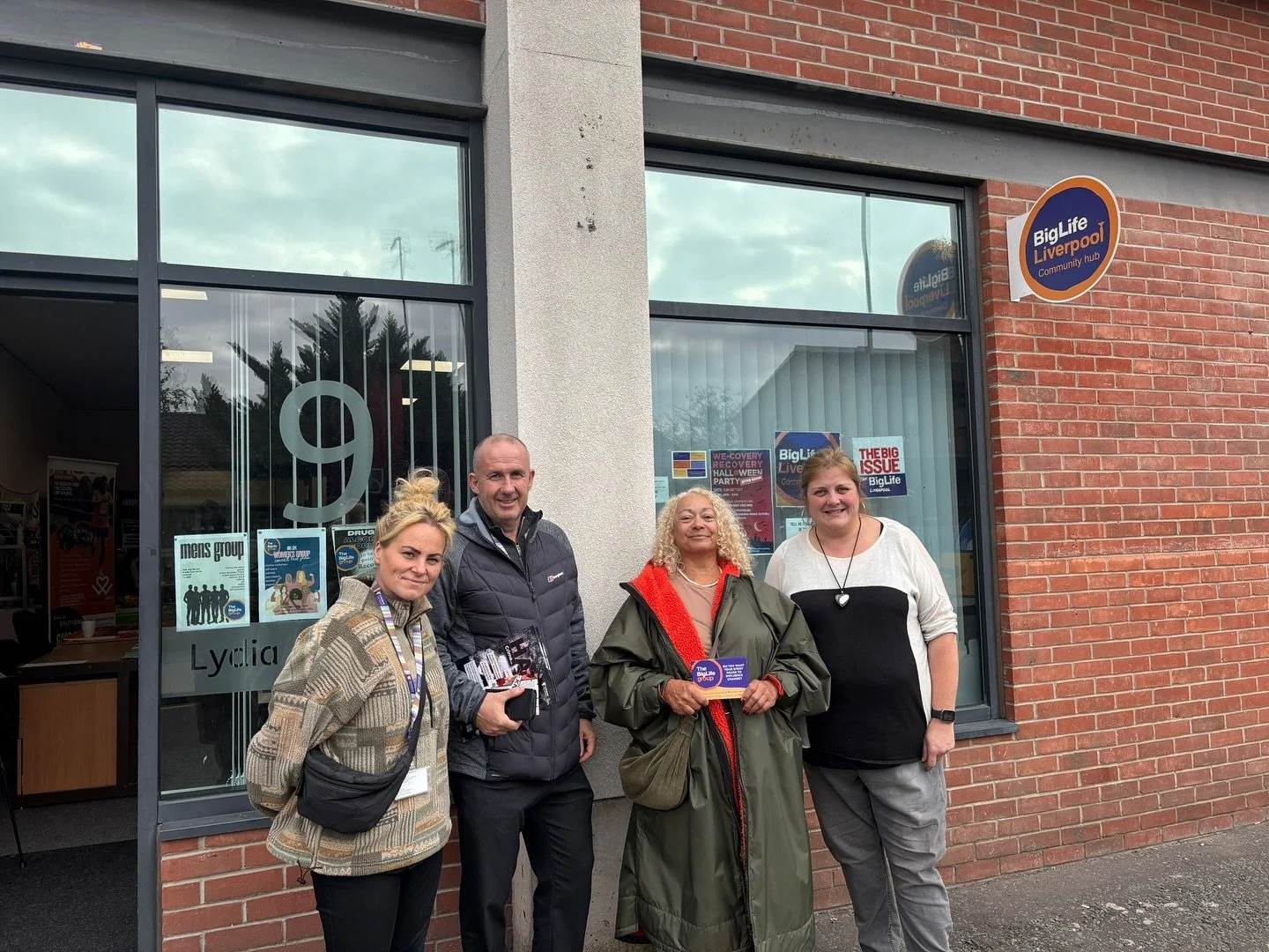 Lovely visit to the Big Life Liverpool Community Hub for their Men’s Health Day today.
The Big Life Liverpool Community Hub is more than just a hub; it’s a welcoming space where people can drop in for support, share experiences & enj