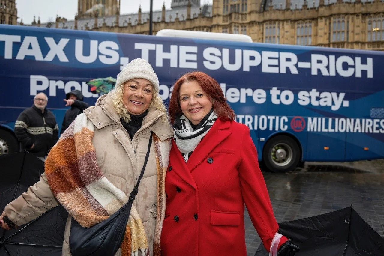 Inequality is growing, poverty is exploding &amp; our public services are declining - all while the super-rich are getting richer.

The @patrioticmillionairesuk&rsquo;s message is clear: those with the broadest shoulders should contribute more. I&rsq