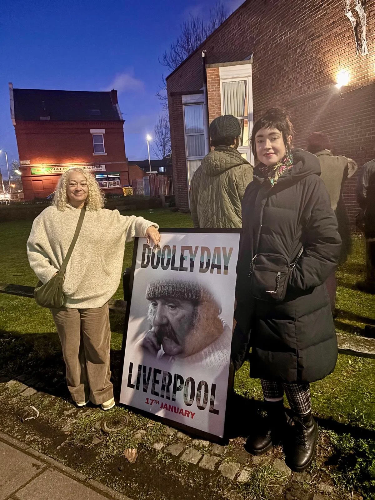 Lovely evening at Princes Park Methodist Church celebrating Dooley Day - a proper tribute to one of Liverpool&rsquo;s great artists. Arthur Dooley&rsquo;s Resurrection of Christ is known across the city, but seeing it lit up at night really brings it