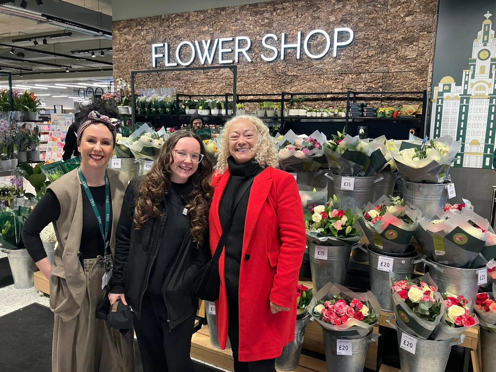 Lovely visit to M&amp;S L1 last week to catch up with store manager Margaret &amp; hear about how the amazing team is getting on.

It was also a pleasure to meet Jean, who recently celebrated 40 years at M&amp;S!

Such a warm, welcoming team at M&amp