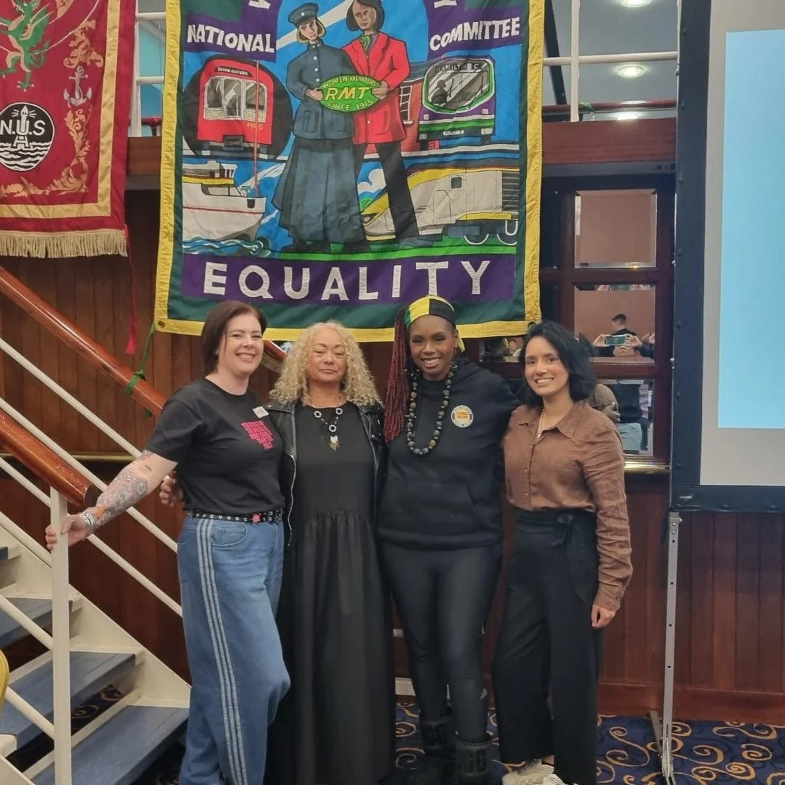 Great to speak at the @rmtunion Women&rsquo;s Conference here in Liverpool this weekend.

One of my key focuses was RMT&rsquo;s #ActionAgainstAssaults campaign - because speaking up matters. Whether at sea or on land, no worker should ever be treated