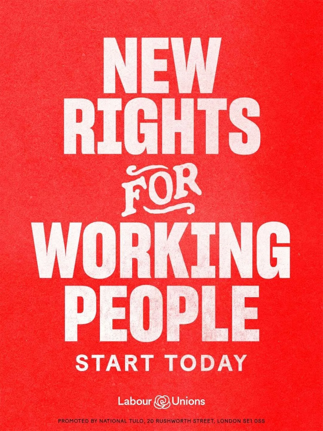 New workers&rsquo; rights come into force this week for millions of workers in Britain:

👨&zwj;👩&zwj;👧 A new right to paternity leave and unpaid parental leave from your first day on the job, giving parents time for what matters most.

🤒 Statutor