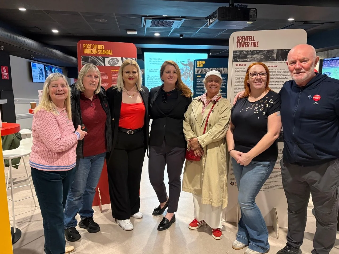 Honoured to join Hillsborough campaigners at the Candour &amp; Communities exhibition in Anfield today.

Thirty-seven years on, the fight for justice continues. This important exhibition highlights the devastating impact of institutional cover-ups an