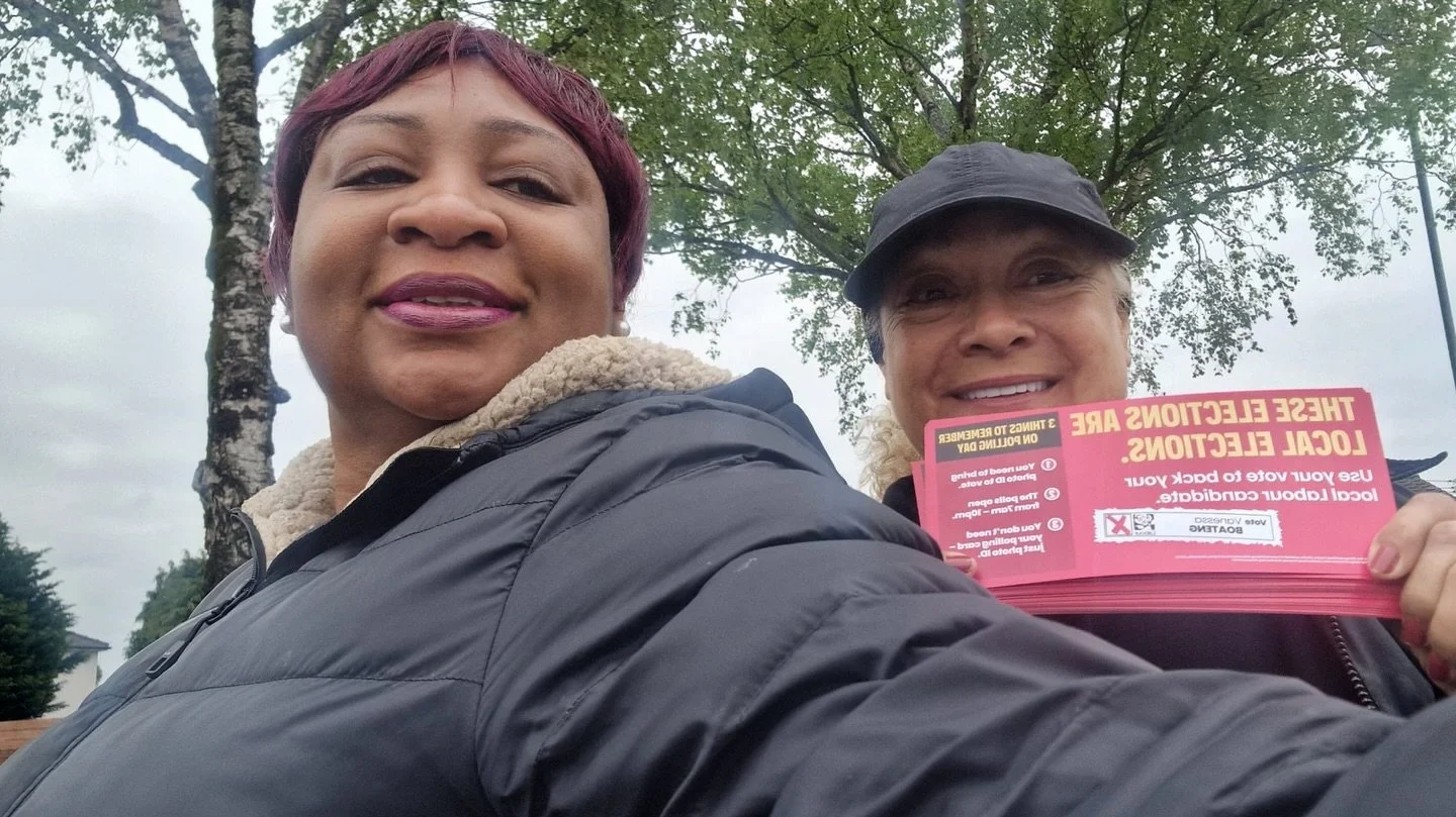 Out &amp; about in Knowsley today supporting friends &amp; colleagues including the amazing @smartvannie!

Good luck to all our fantastic Labour candidates across the UK today 🌹🗳️

#VoteLabour