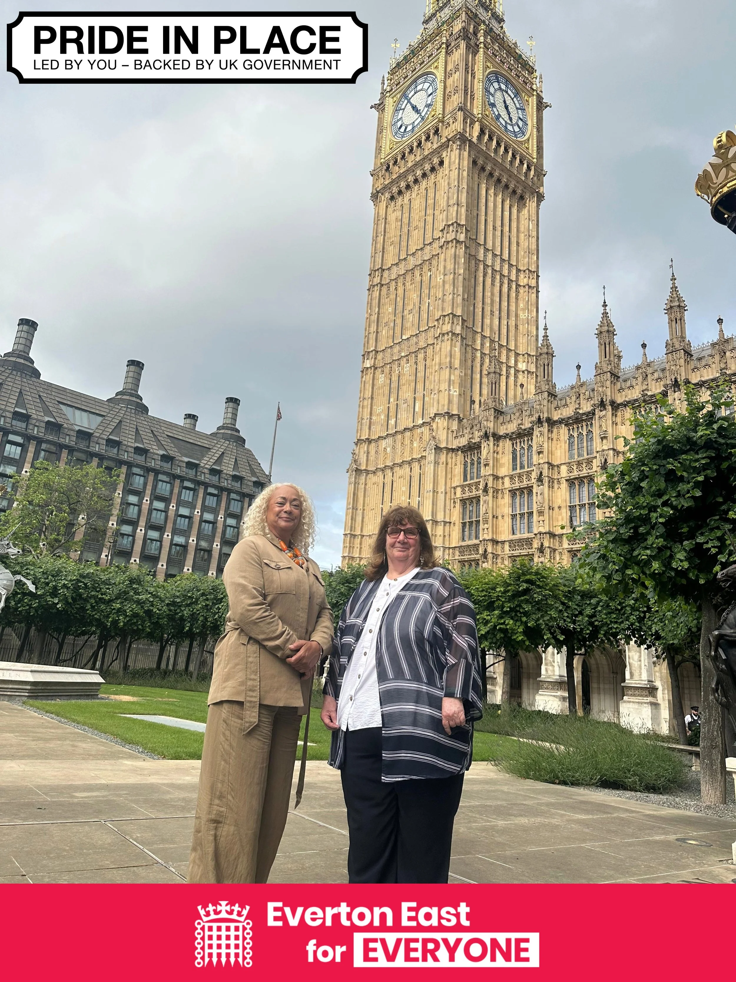I'm incredibly pleased to announce that Maureen Royce has been appointed as Chair of the Everton East Pride in Place Neighbourhood Board.

As a local resident, Maureen is deeply embedded in our community and has a strong track record of championing l