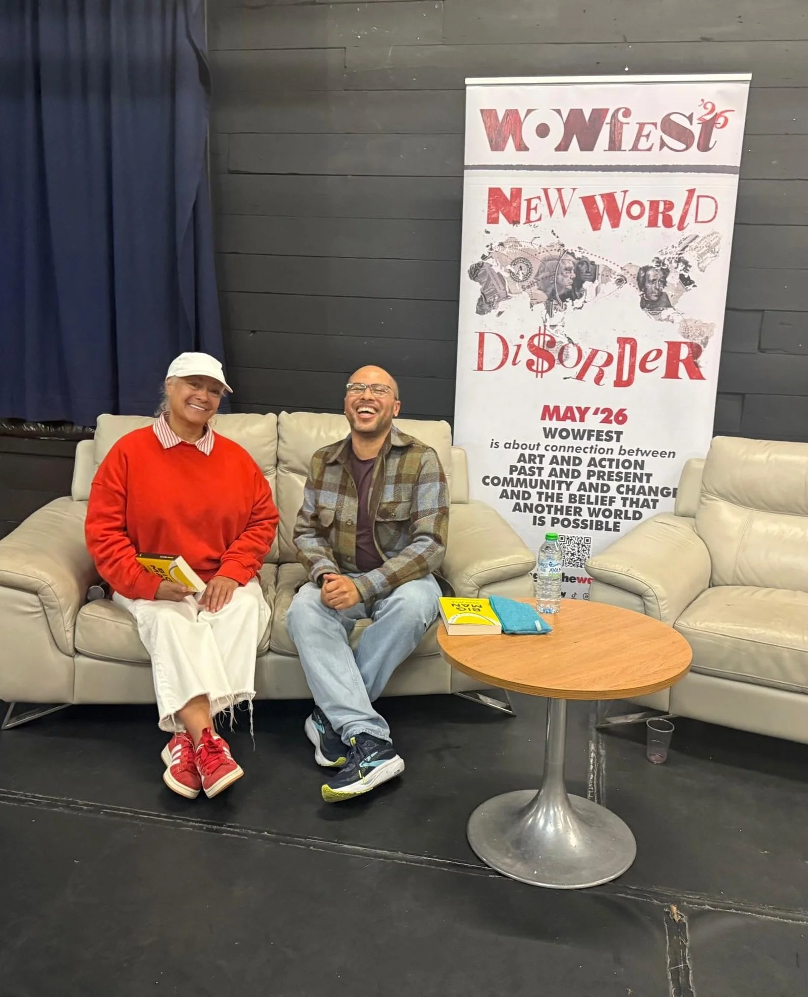 Fabulous evening meeting the brilliant @deanatta as part of @wow_fest&rsquo;s Black History Month programme. 

An award-winning author, poet and filmmaker, Dean is a phenomenal storyteller.

It was a pleasure to celebrate the publication of his adult
