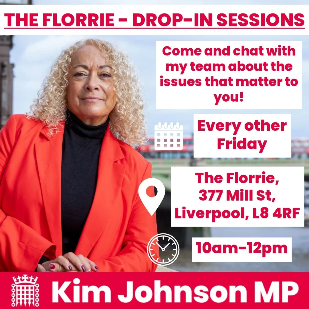 I'll be holding regular drop-in sessions at @the_florrie every other Friday, starting this week (Friday 16th October), from 10am&ndash;12pm.

If you have an issue you'd like support with, or simply want to raise something that's important to you, my 