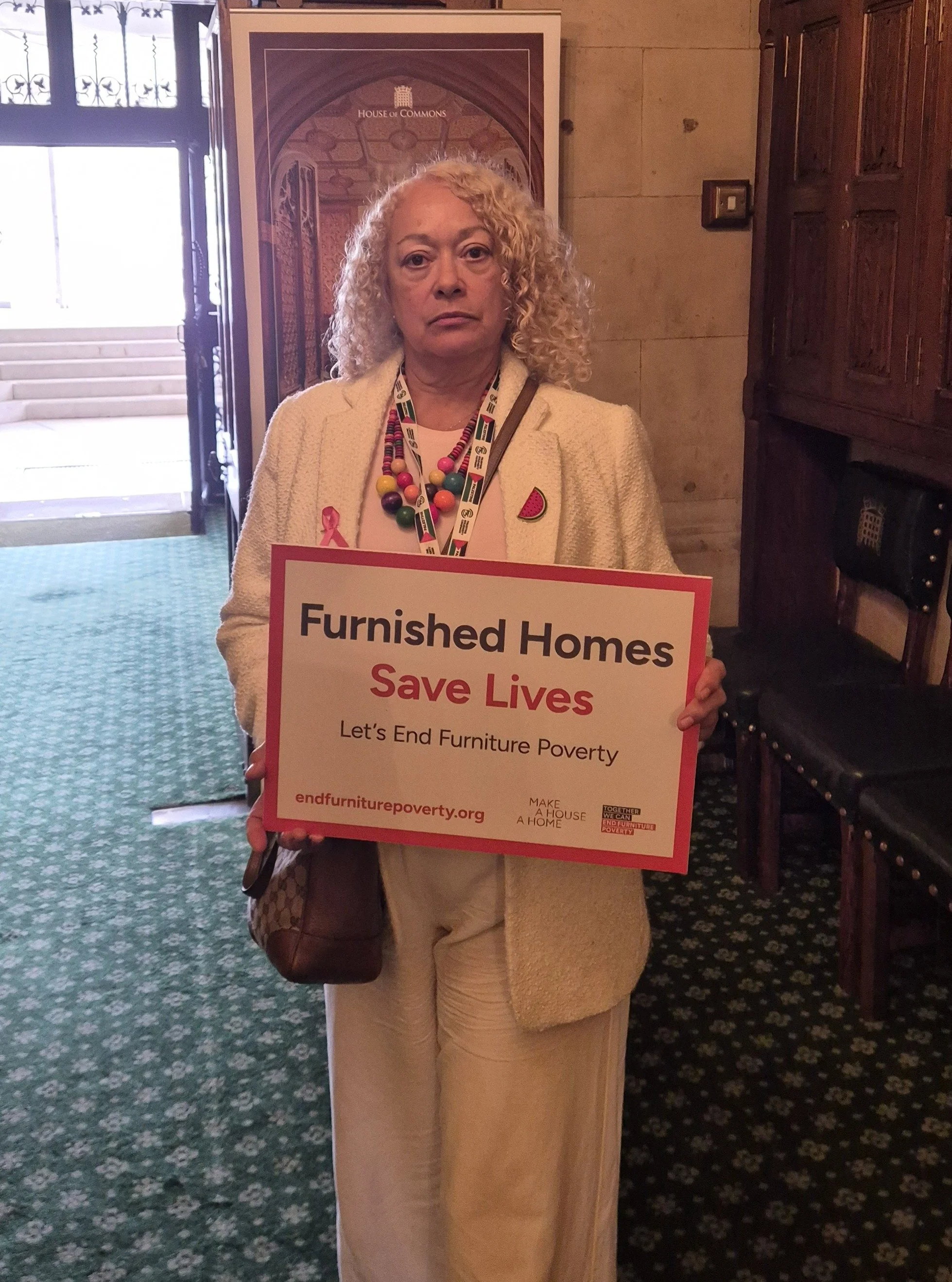 I joined @endfurniturepoverty in Parliament for the launch of their report, Creating Homes to Rebuild Lives.

The report highlights the vital role that furnished homes play in helping survivors of domestic abuse rebuild their lives with dignity, secu