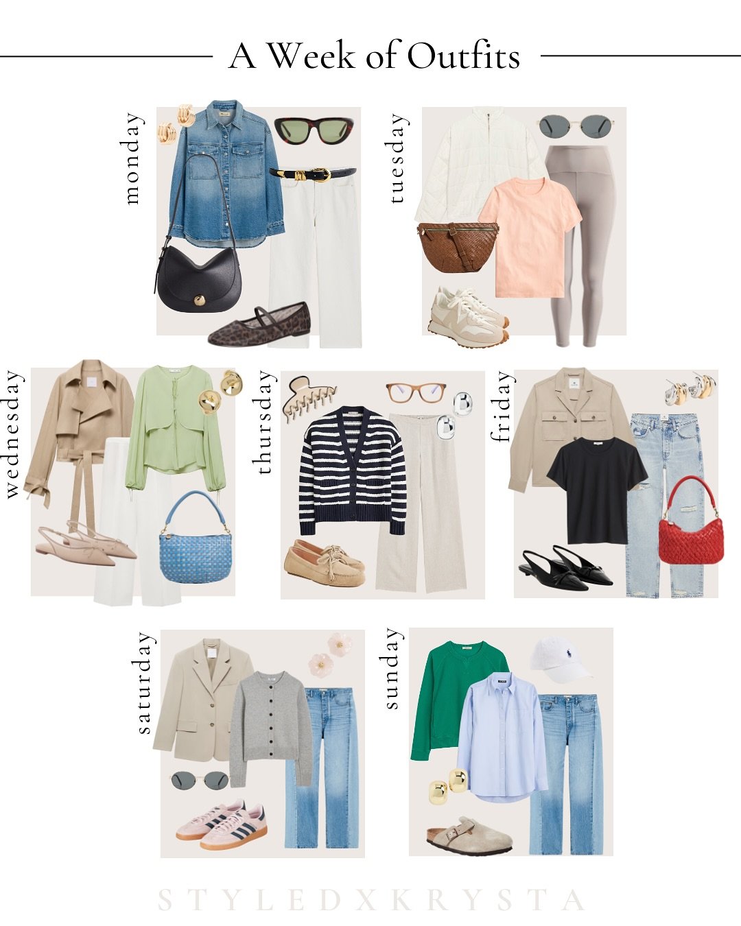 A week of outfits curated to inspire you this Spring 💗 Which is your favorite? 

All links in my bio 🫶🏻

#ootd #styleme #weekofoutfits #personalstylist #ootn #collectivevoicehq #ltk #springstyle #springtrends