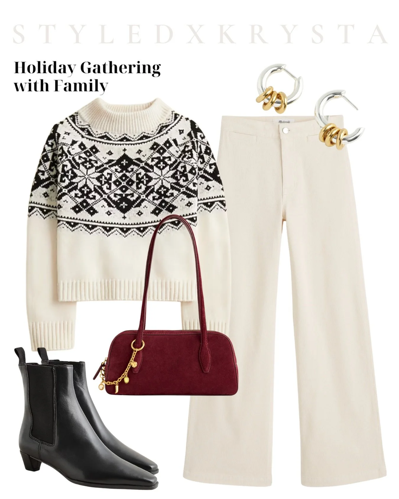 Holiday events popping up? I&rsquo;ve got you. I&rsquo;ll be posting a lineup of easy, pulled-together outfit ideas to take the guesswork out of getting dressed this season 🎄🥂❣️

Comment &lsquo;Shop&rsquo; to get these links right to your inbox 💌 