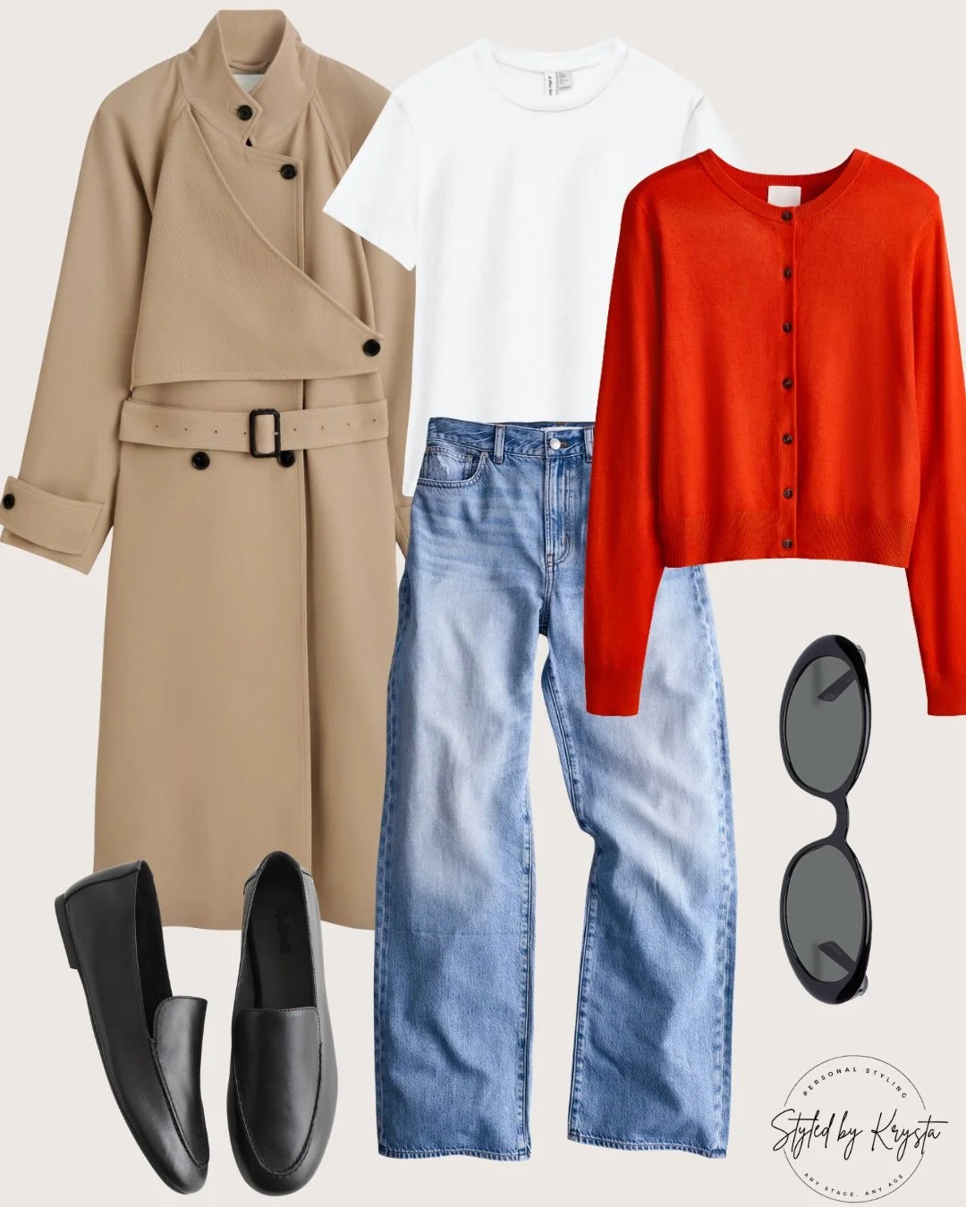 Trench coat season = the easiest way to elevate your everyday looks 🤍

The ultimate transitional piece&mdash;light enough for in-between weather, but structured enough to instantly pull everything together. Throw it over anything and you&rsquo;re po
