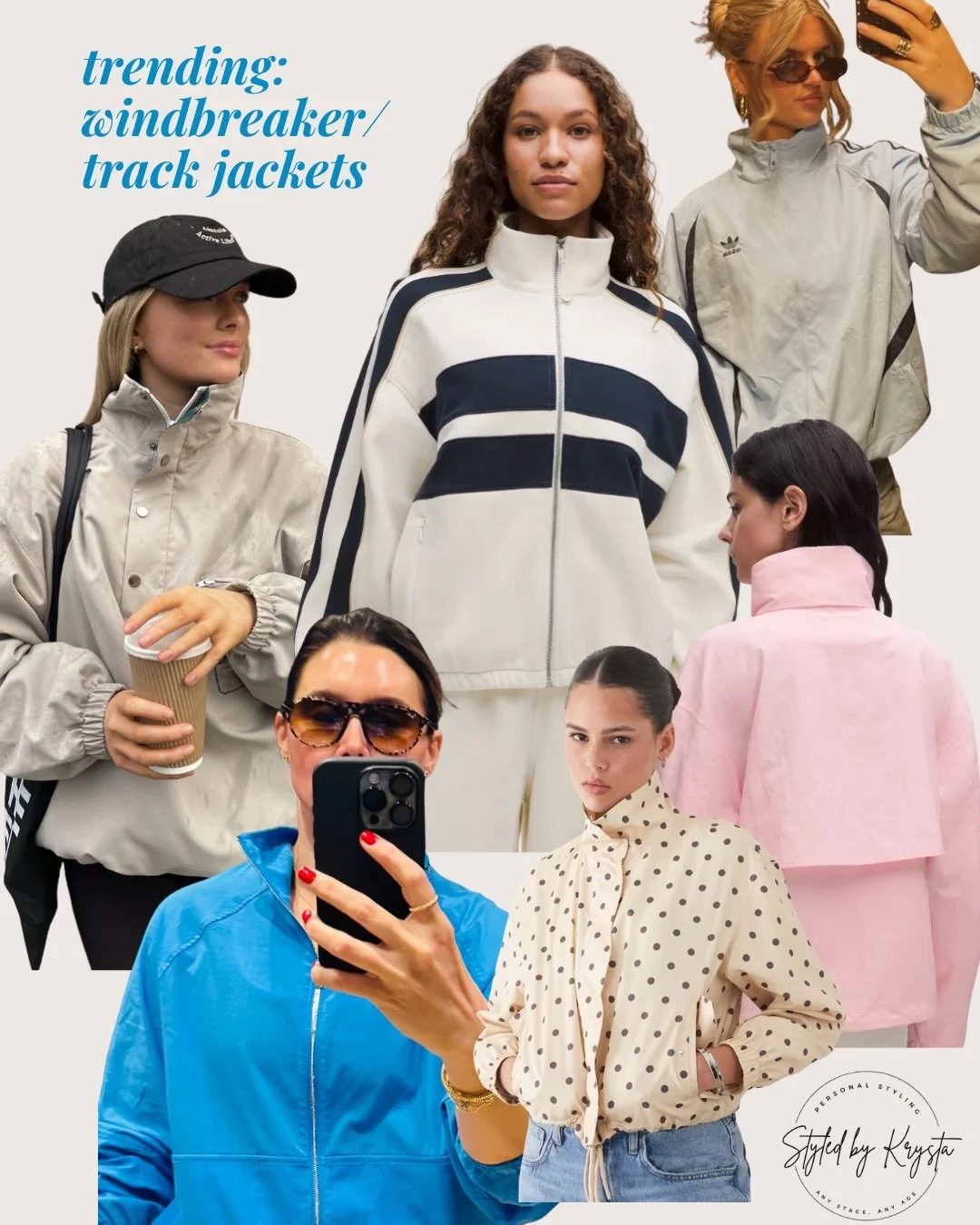 Windbreakers are back for spring 🤍 Easy to style, easy to layer, and the perfect sporty touch to any look. Here are a few ways I&rsquo;d wear one.

#springstyle #ootd #mnstylist #mnpersonalstylist #mnsmallbusiness