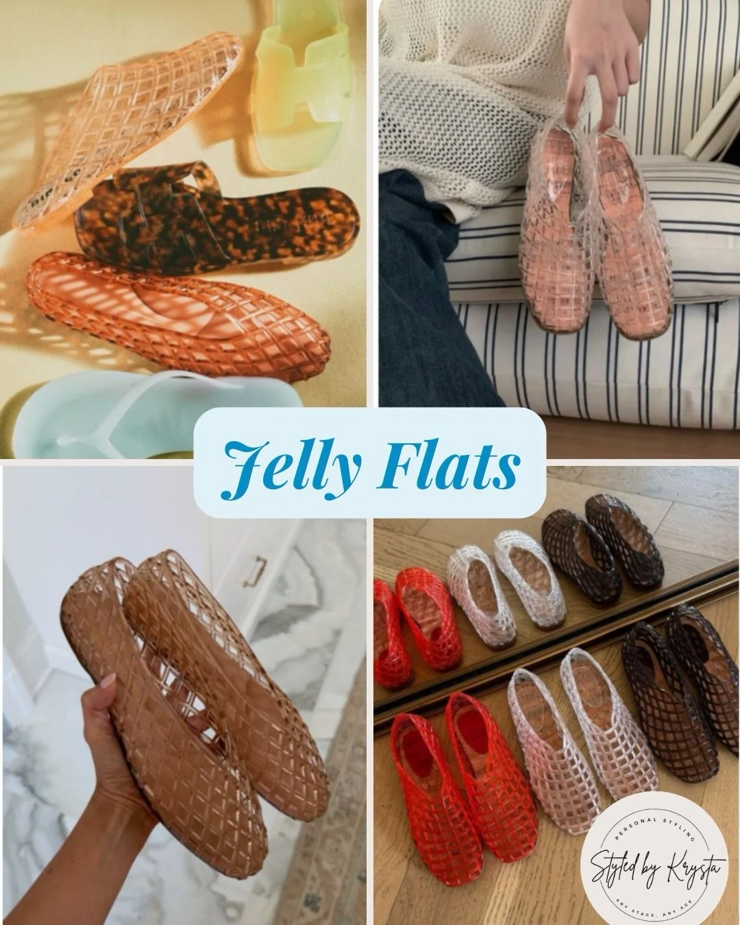 Summer shoes are having a moment ☀️ From jelly flats to sneaker mules, flip flops, crochet flats + sporty Salomons&hellip; the fun shoe trend lineup this season is unmatched. Which are your favorites? What am I missing?! 

#summerstyle #summerootd #m