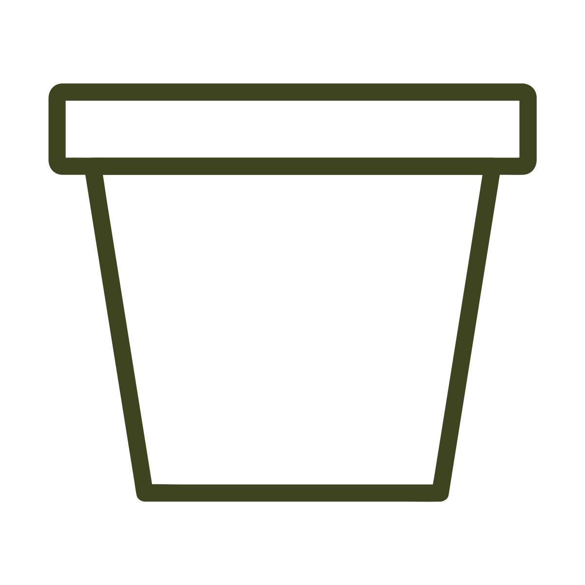 Plant pot icon