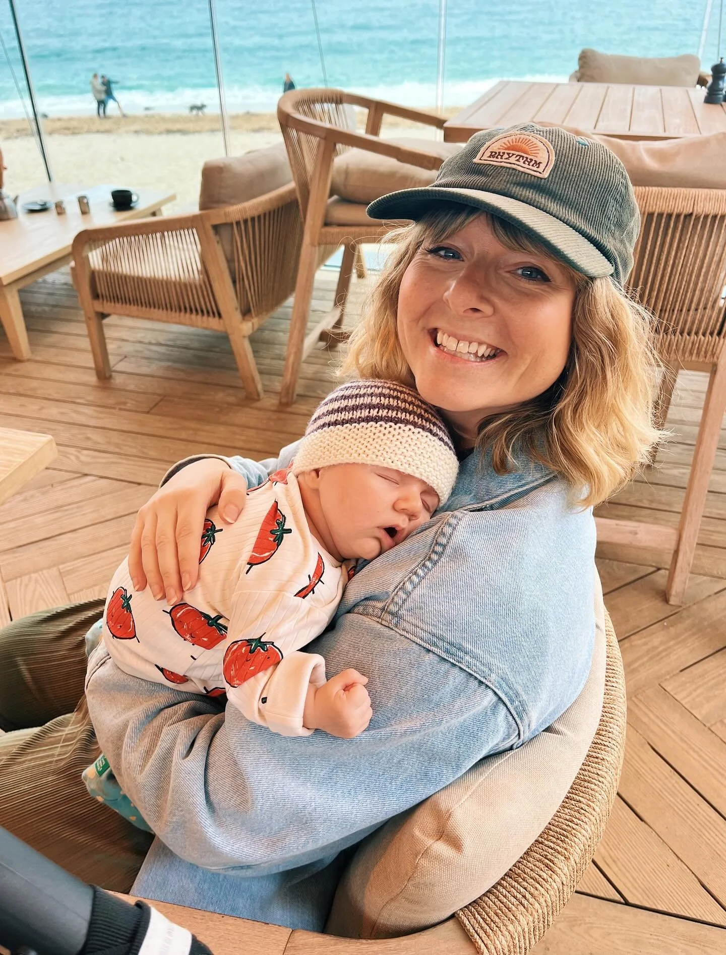 Some Ziggy spam for you 🥰🥰🥰 I can&rsquo;t believe how much he&rsquo;s changed since the little dot he was 6 weeks ago (swipe to the last two pics for the best comparison!) and I still can&rsquo;t believe I get to be his mum 🥲❤️ Parenthood has bee