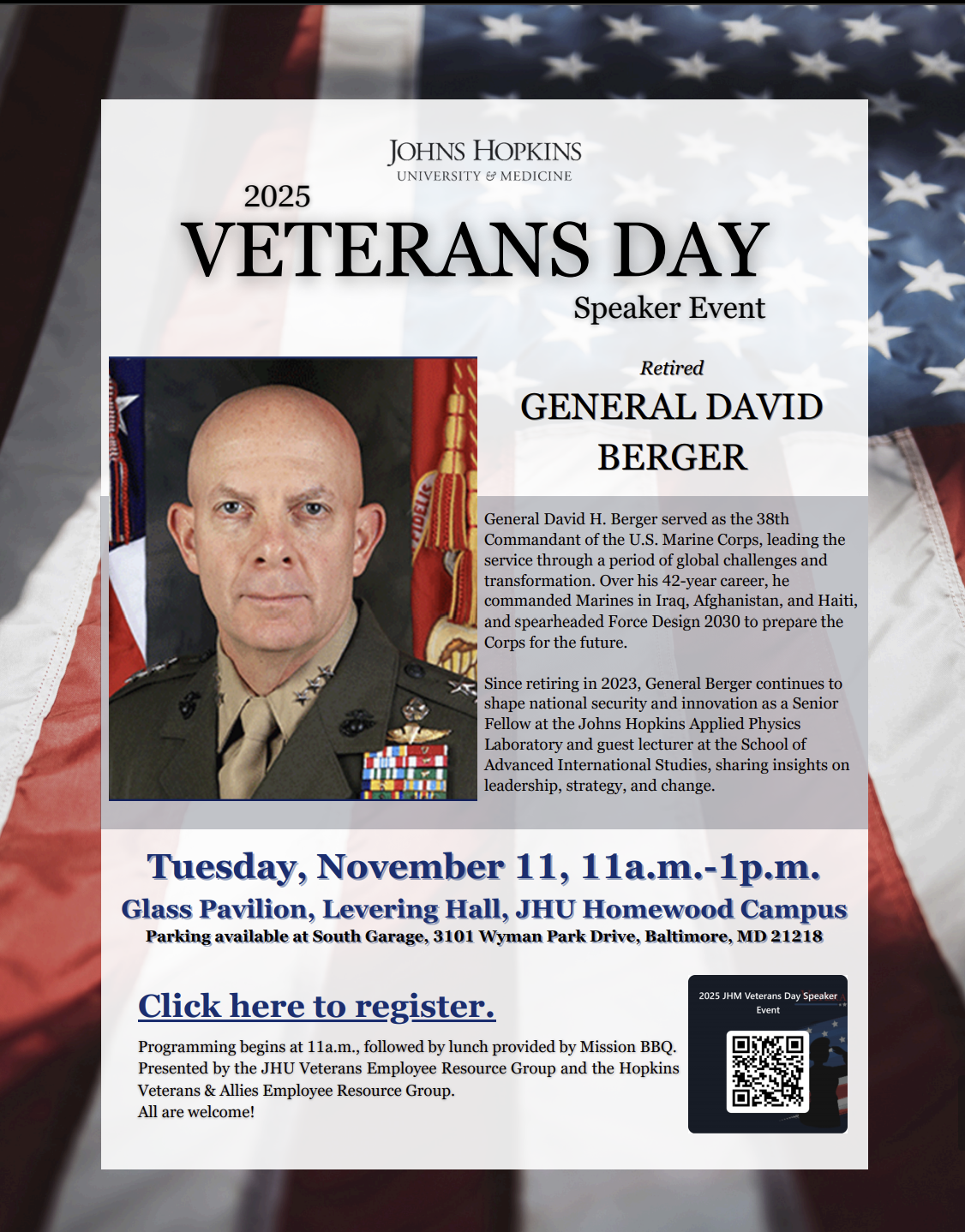 Harbor Designs and Manufacturing sponsors this veteran-focused event