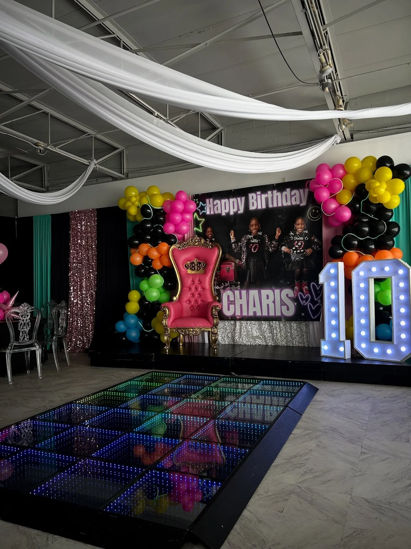 Charis&rsquo; 10th Birthday Celebration 🥳💚🩵💜🩷

Swipe ➡️ to see the birthday star&rsquo;s grand entrance 🤩🐎

Want that exclusively epic touch at your next event? Inquire today using the contact form in our bio 🔗📲

Ask us about:
💚 Venue renta