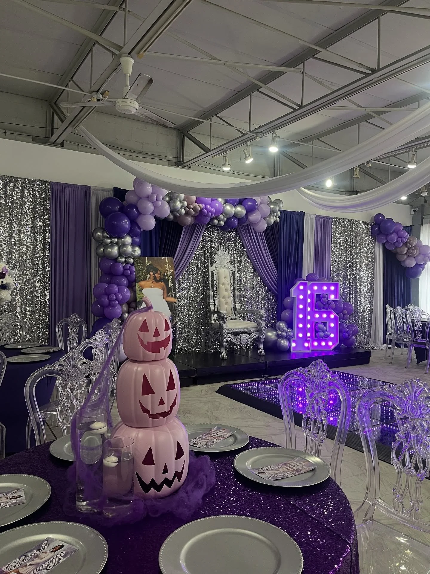 Cherish&rsquo;s 16 Shades of Purple 🥳💜🎃

Thank you to our amazing client for allowing us to be apart of her special day!

Want that exclusively epic touch at your next event? Inquire today using the contact form in our bio 🔗📲

Ask us about:
💜 V