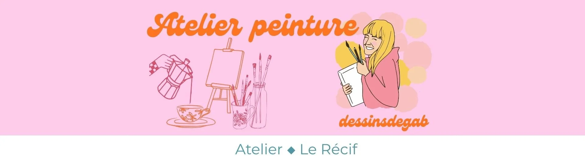 atelier peinture acrylique