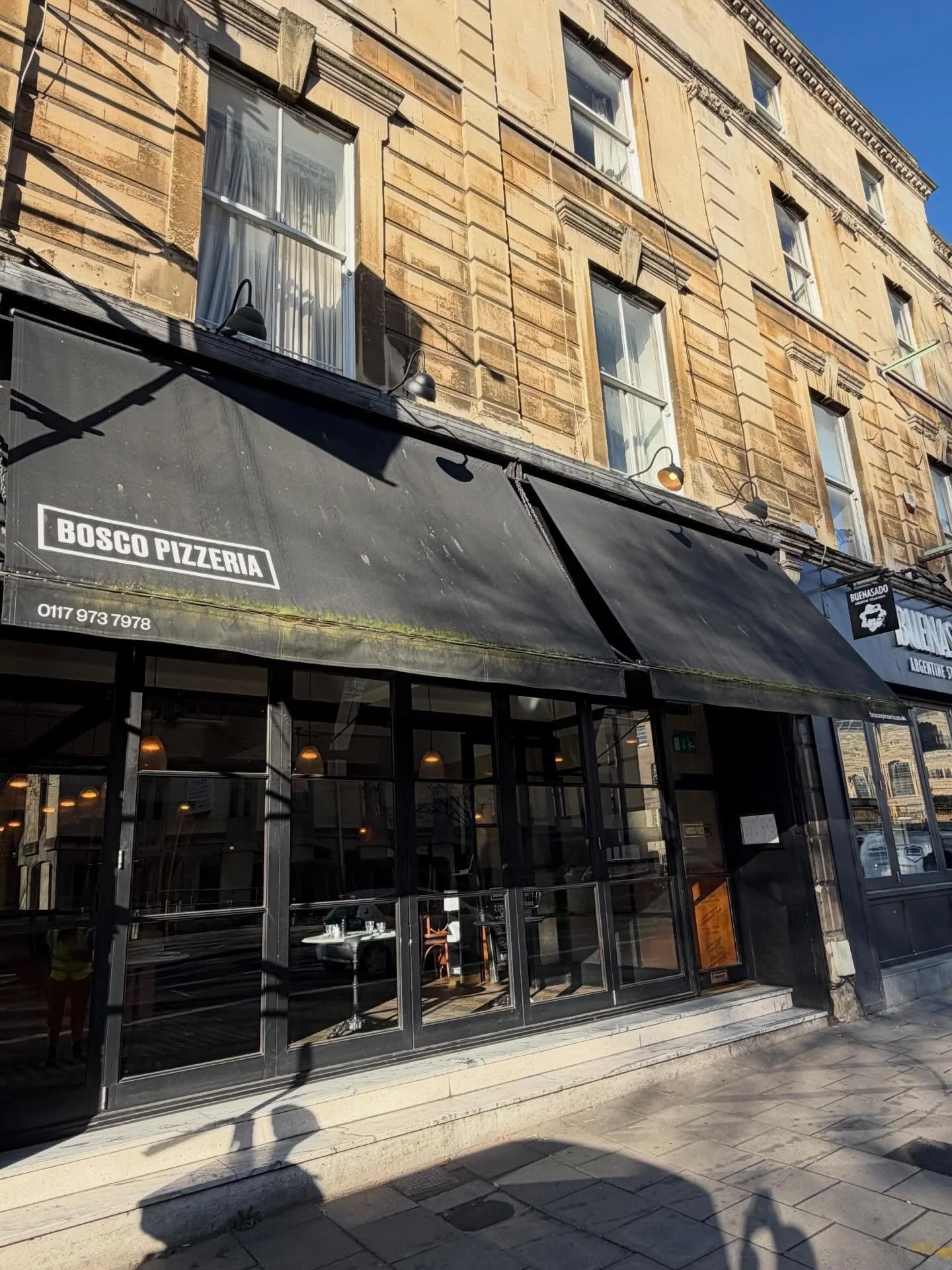 Pleased client on Whiteladies Road, Bristol. A full canopy clean with years of algae build up. With the correct application, chemicals and equipment we were able to restore the canopy back to how it should look.