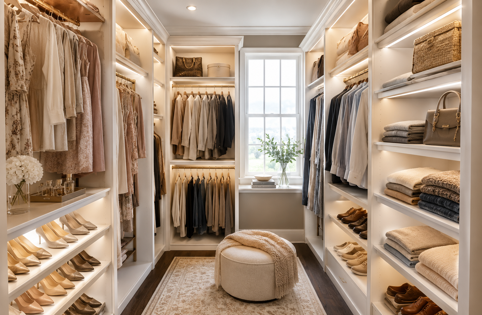 Walk-in Closet Rendering