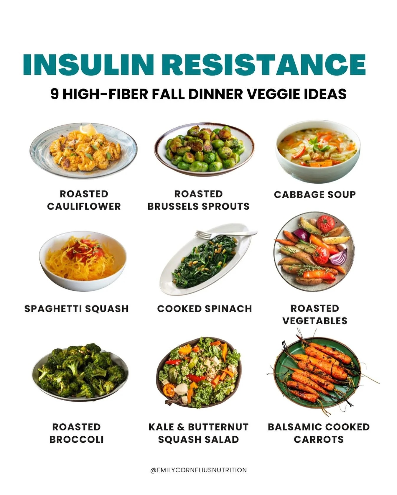 A few fall veggies I’m obsessed with right now 😍✨
#insulinresistance #veggies #fall #nospikes #glucosecontrol #dietitian #bloodsugar #vegetablemealstarters
