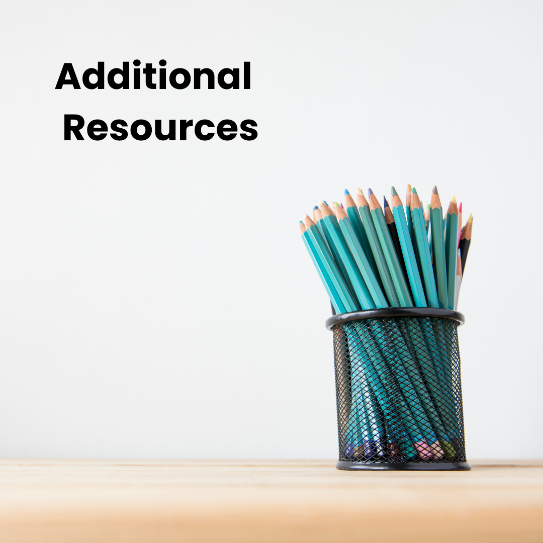 teal clored pencils resting in a black mesh pencil cup