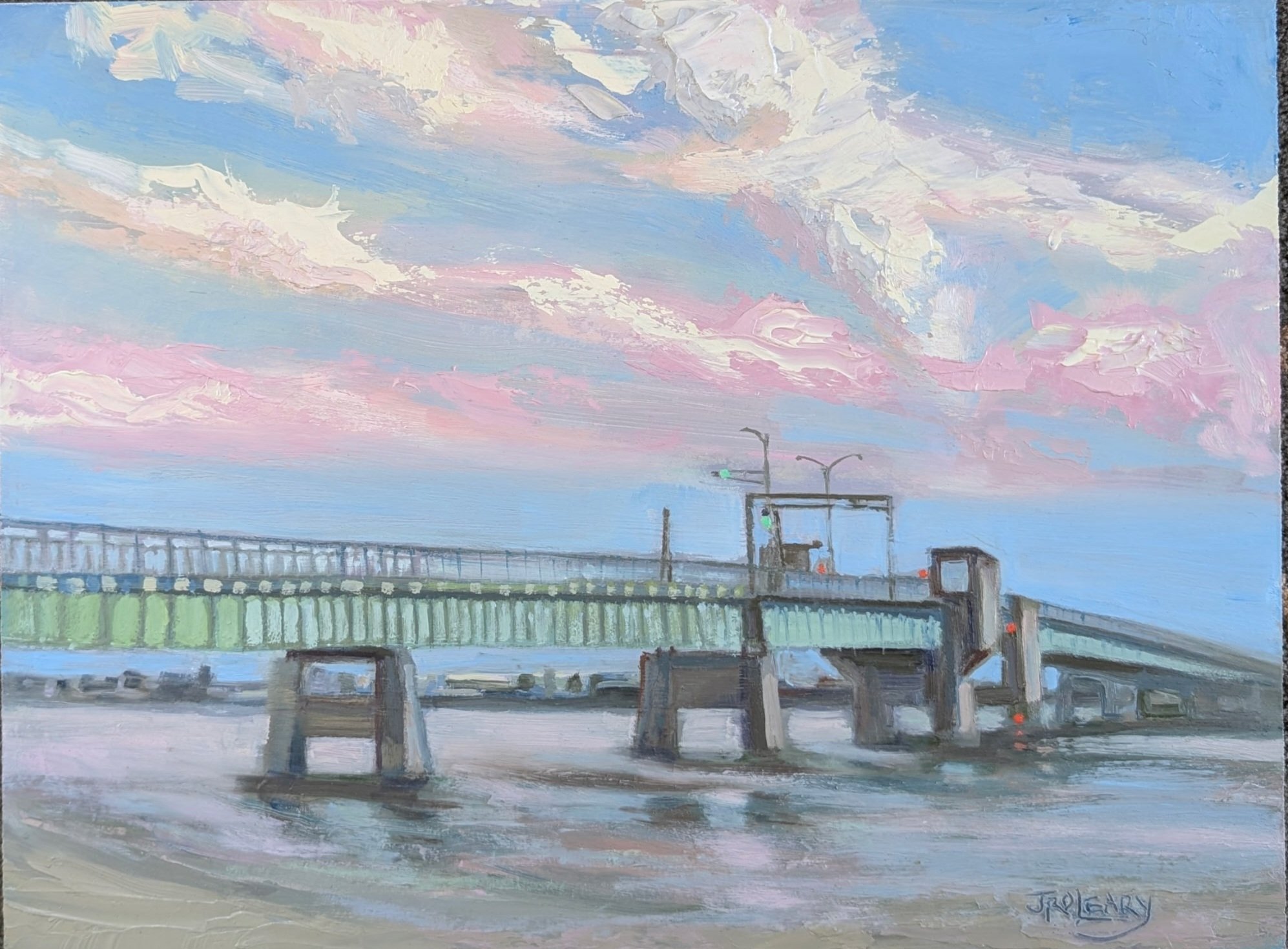 A Moment Between, 12" x 9", Original Oil painting