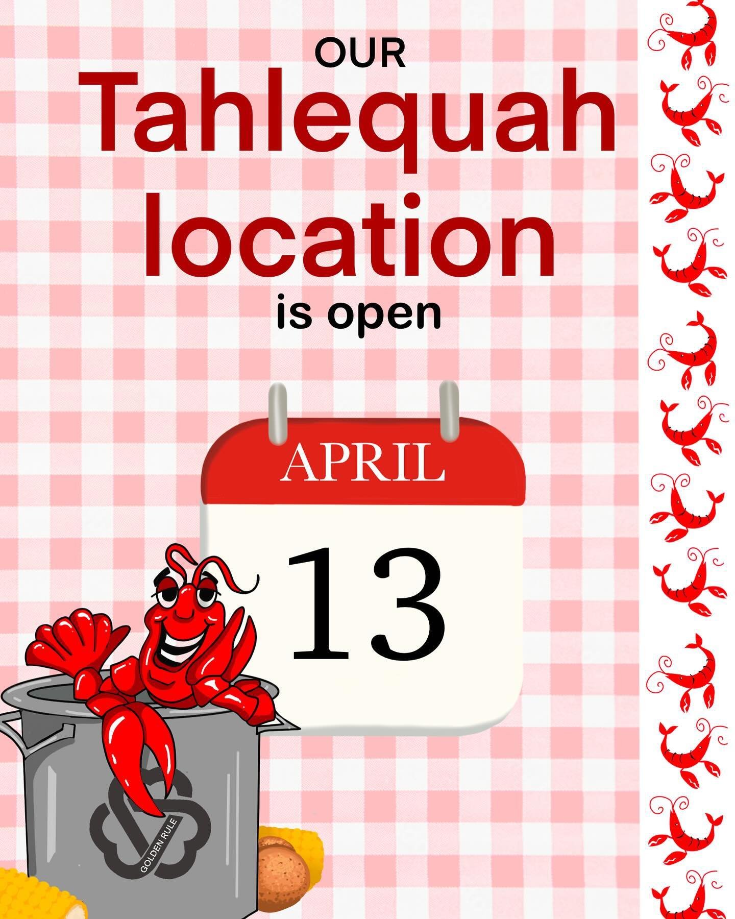 Going to the Crawfish festival tomorrow? Stop by our Tahlequah location and shop! 🦞🦞🦞🦞