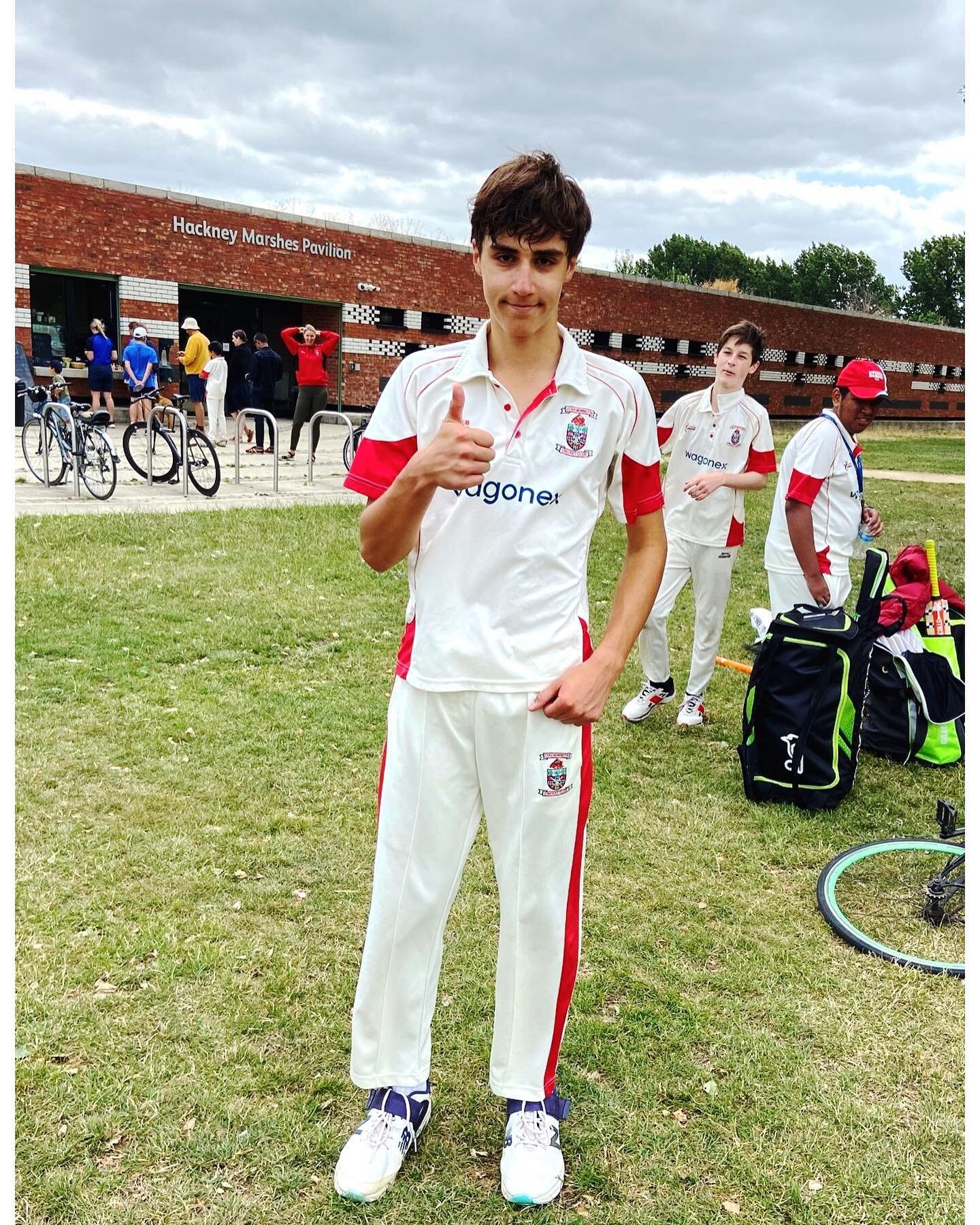 Performance of the week goes to young Roy Matter for a quite outstanding match winning knock of 118 not out from 58 balls for @stokeycricket u15 vs @hornseycricketclub Roy has established himself as a regular in the men&rsquo;s 3s this year but the s