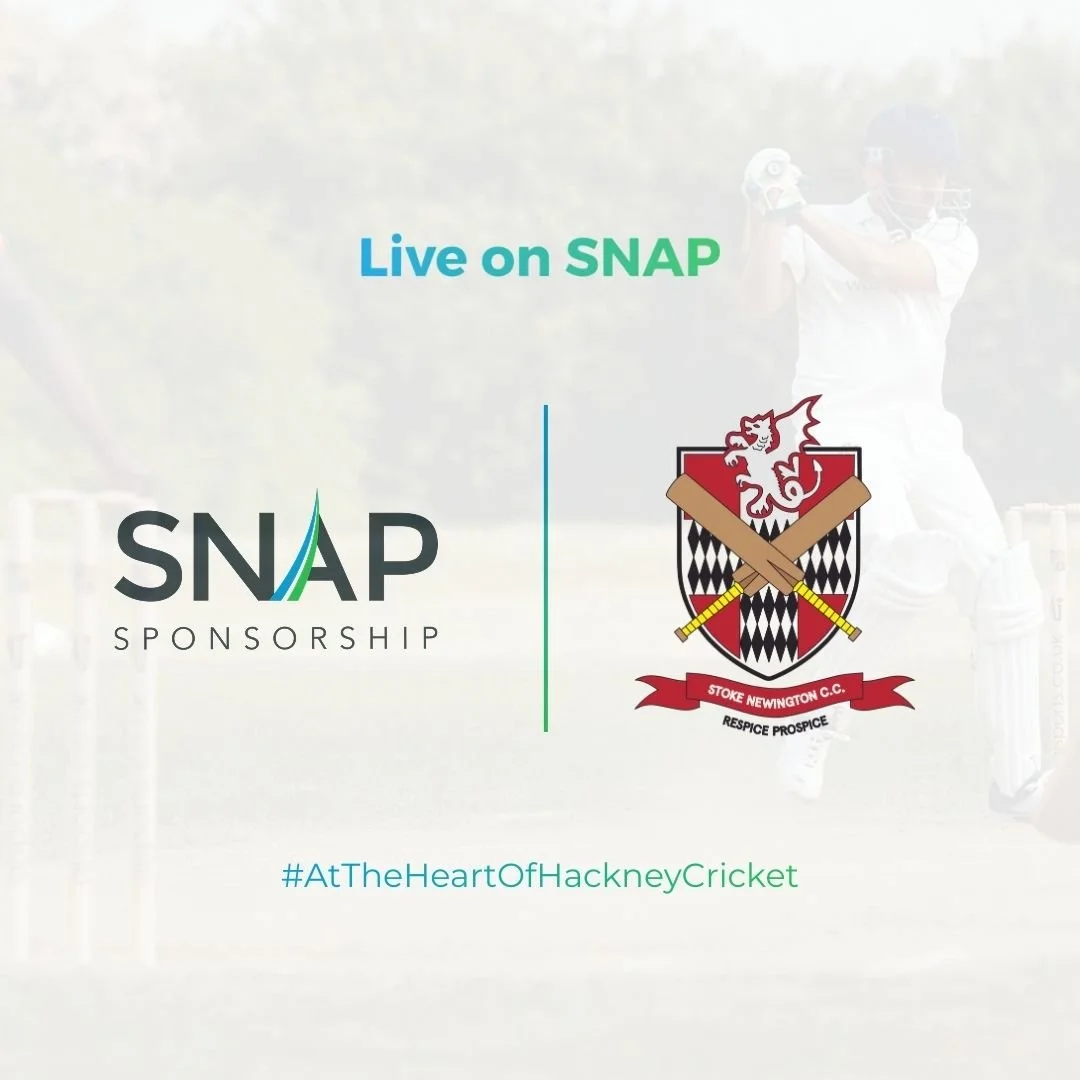 We are delighted to be using snapsponsorship to deliver more value to our partners and help us secure new sponsors. Check out the profile:https://www.snapsponsorship.com/rights-owners/cricket/stoke-newington-cricket-club #sponsorship #TeamSNAP #AtThe