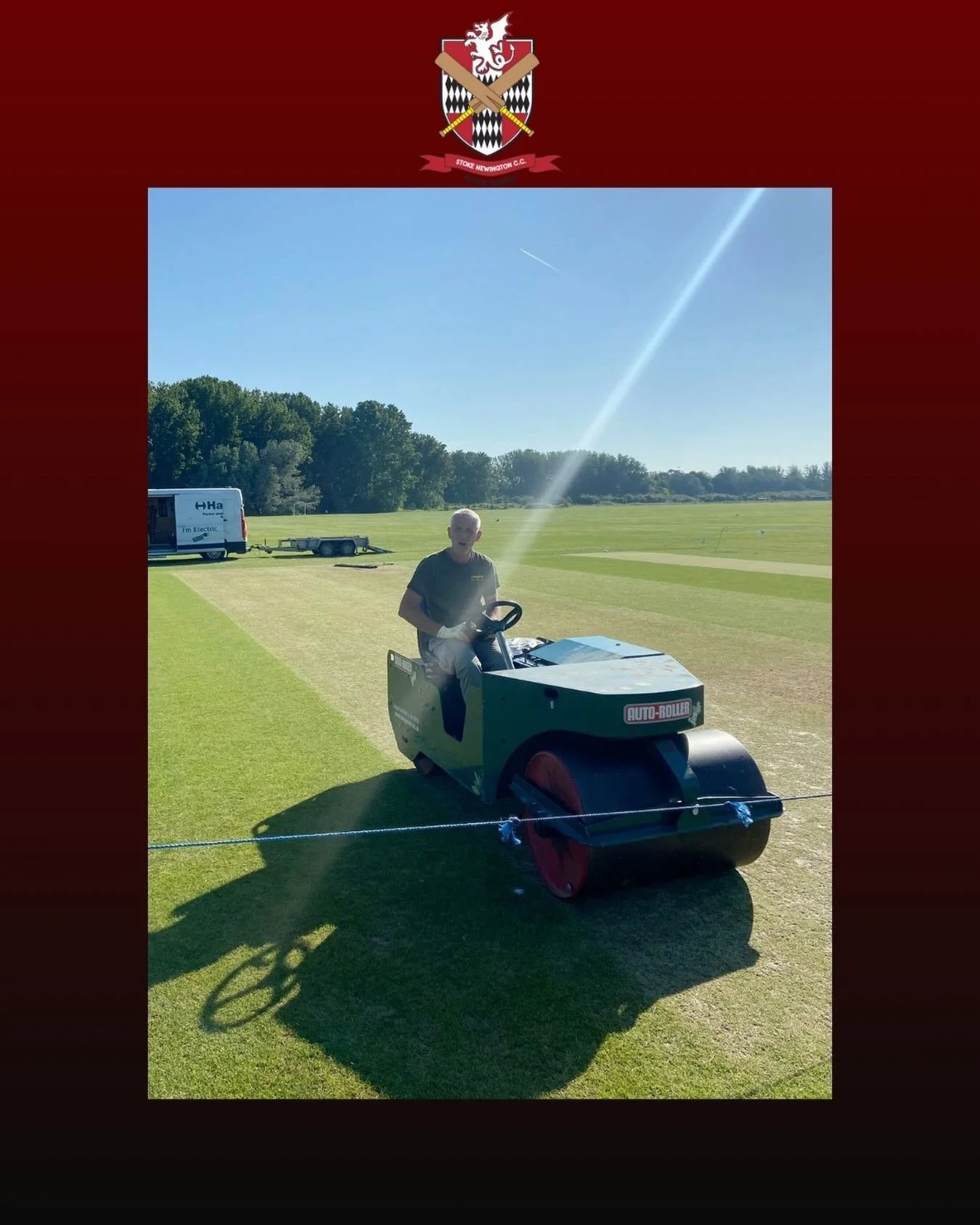 With the weather just a touch on the damp side, it&rsquo;s a great opportunity to celebrate someone who puts in an enormous amount of extra effort here at Stoke Newington. Last summer our show pitch (Pitch 1) received top marks in Div 4 (NLM) and cam