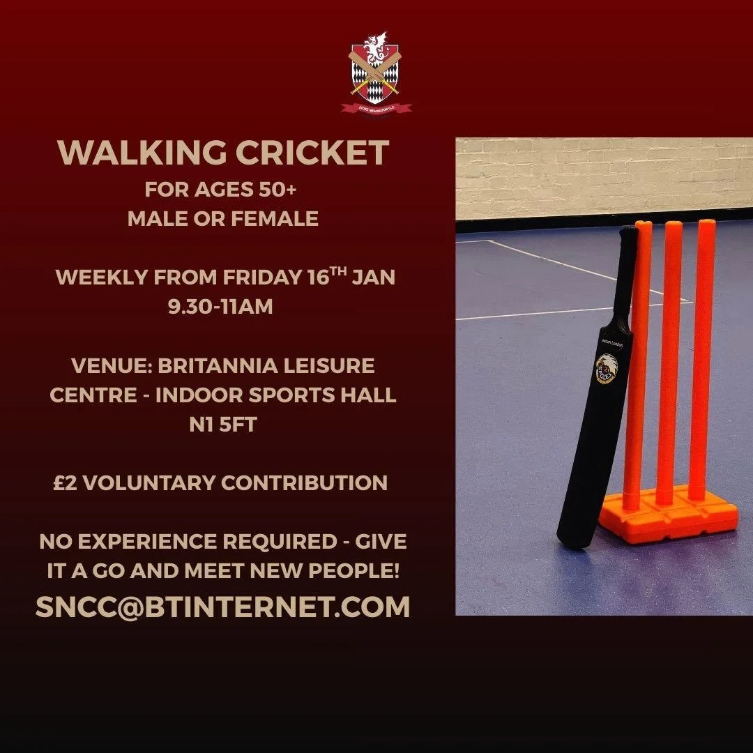 Our walking cricket sessions continue tomorrow morning. It&rsquo;s been a big hit so far so if you fancy a new challenge come down and join in! @middlesexinthecommunity #walkingcricket #community #cricketinthecommunity #attheheartofhackneycricket