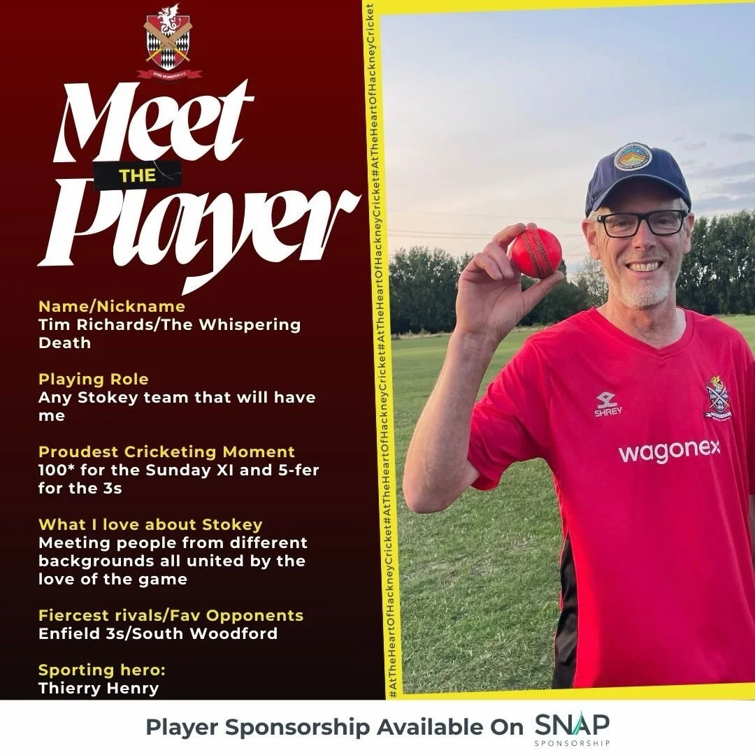MEET THE PLAYER 🏏

Say hello to TIM RICHARDS 🙌 A player that wins games with bat and ball! 

You can sponsor Tim this season and directly support both the player and the club.

👉 Sponsor here: https://www.snapsponsorship.com/opportunities/people/3