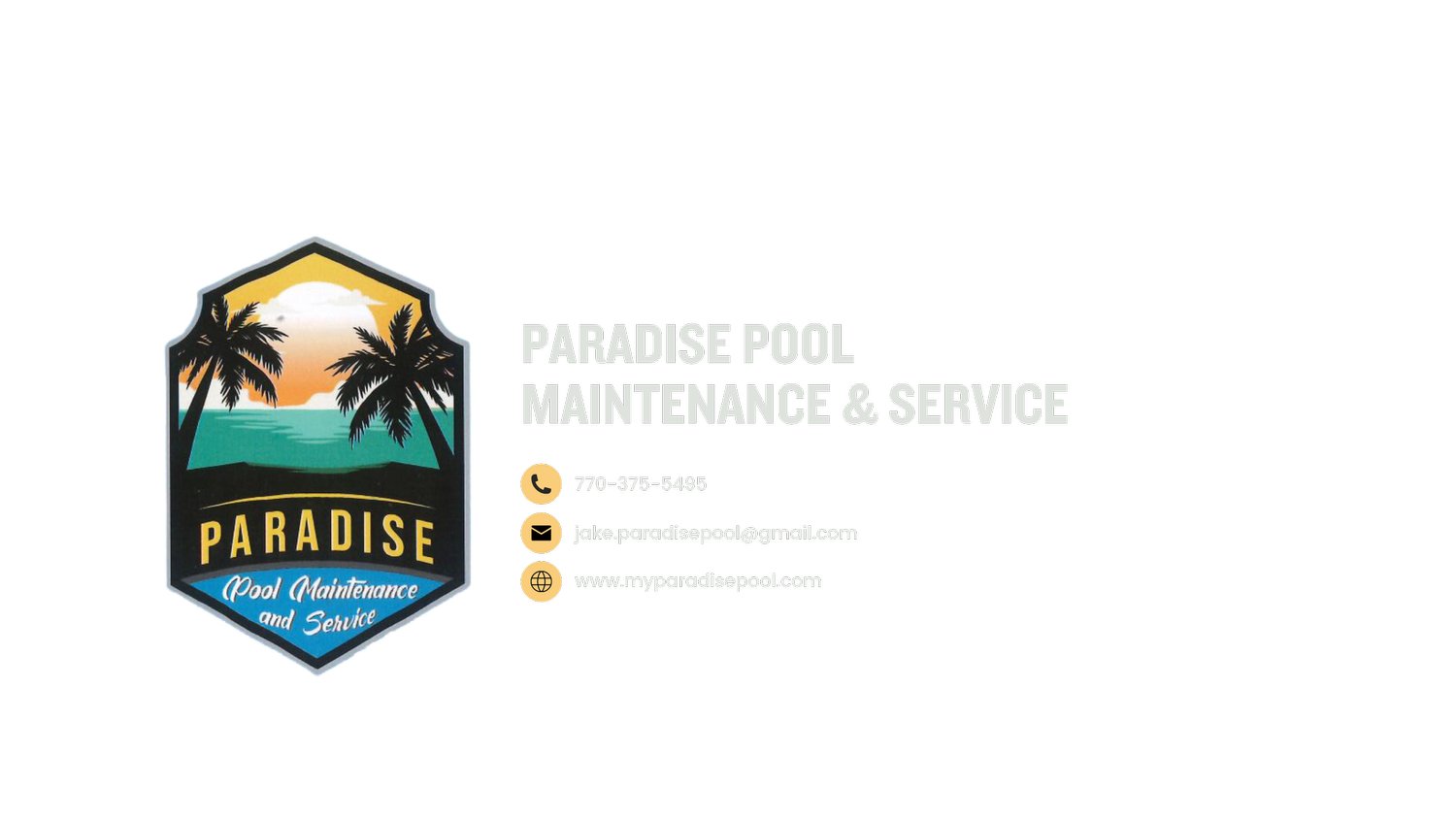 Paradise Pool Maintenance &amp; Service