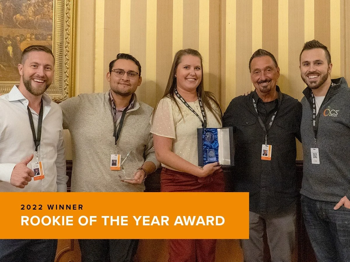 CS Group - 2022 Rookie of the Year Award Winner, Rachel