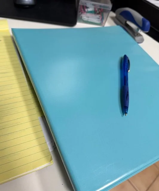 The Blue Binder