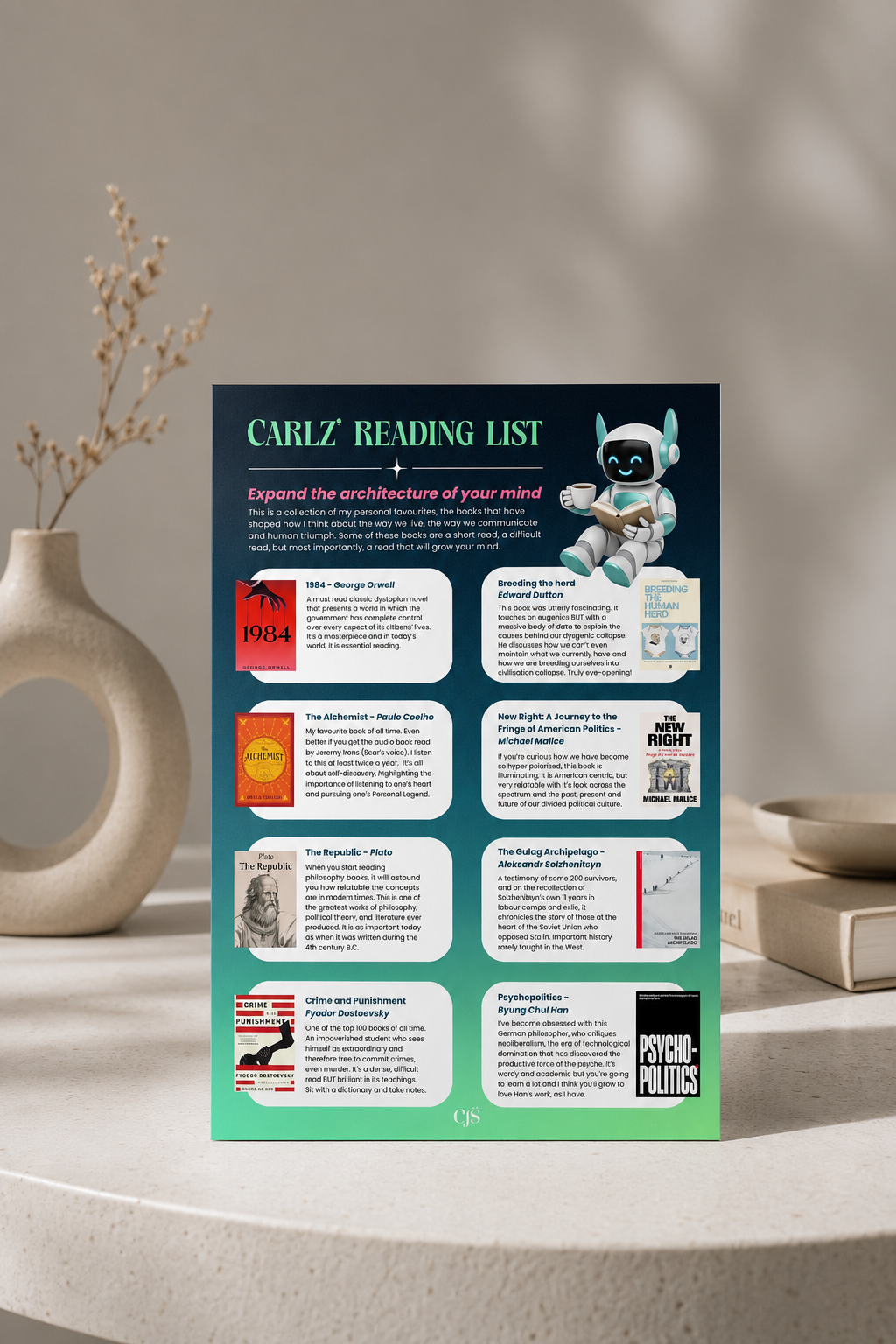 Carlz' Essential Reading List