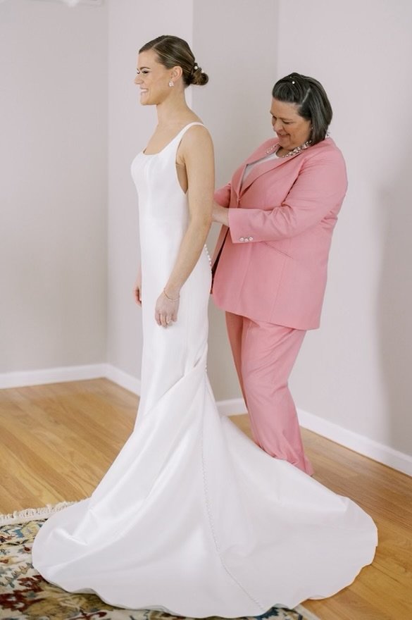 Custom Mother of the Bride Suit — Victoria Wright