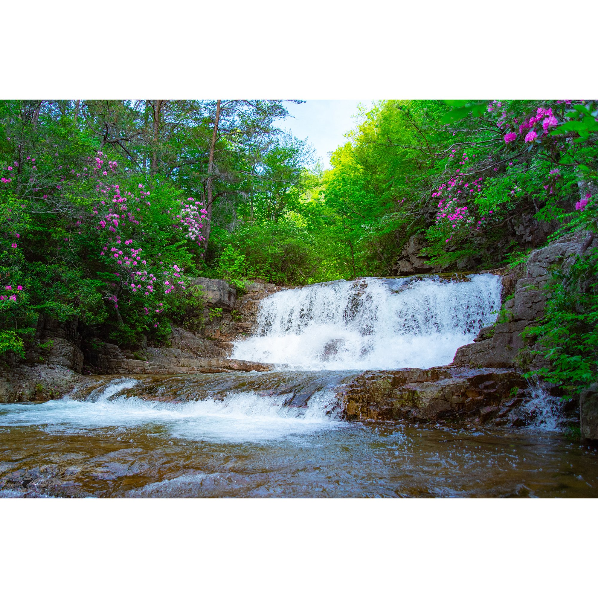 Virginia Photography workshop location - Saint Mary's Waterfall in the Blue Ridge Mountains