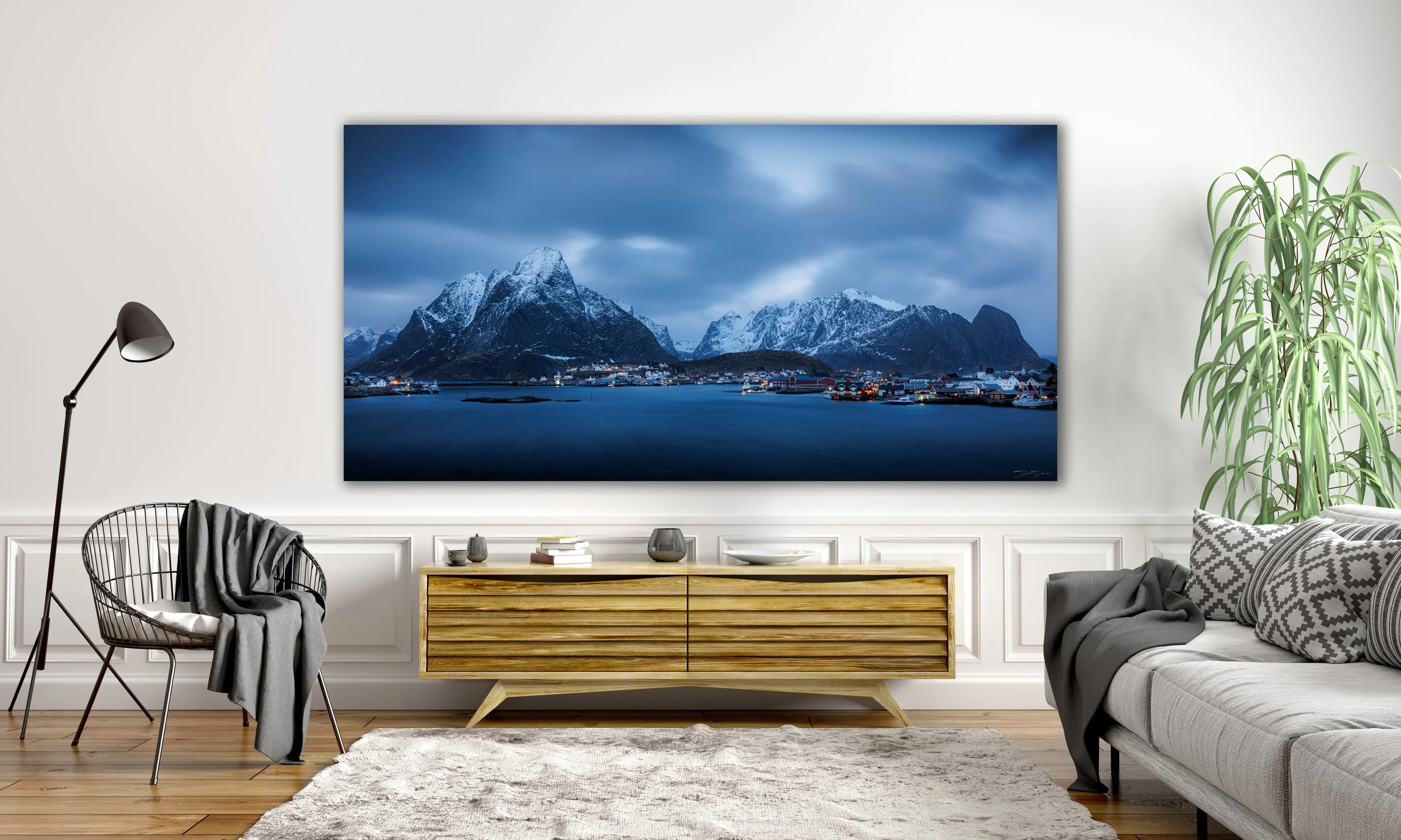 Reine View Panorama Wall.jpg