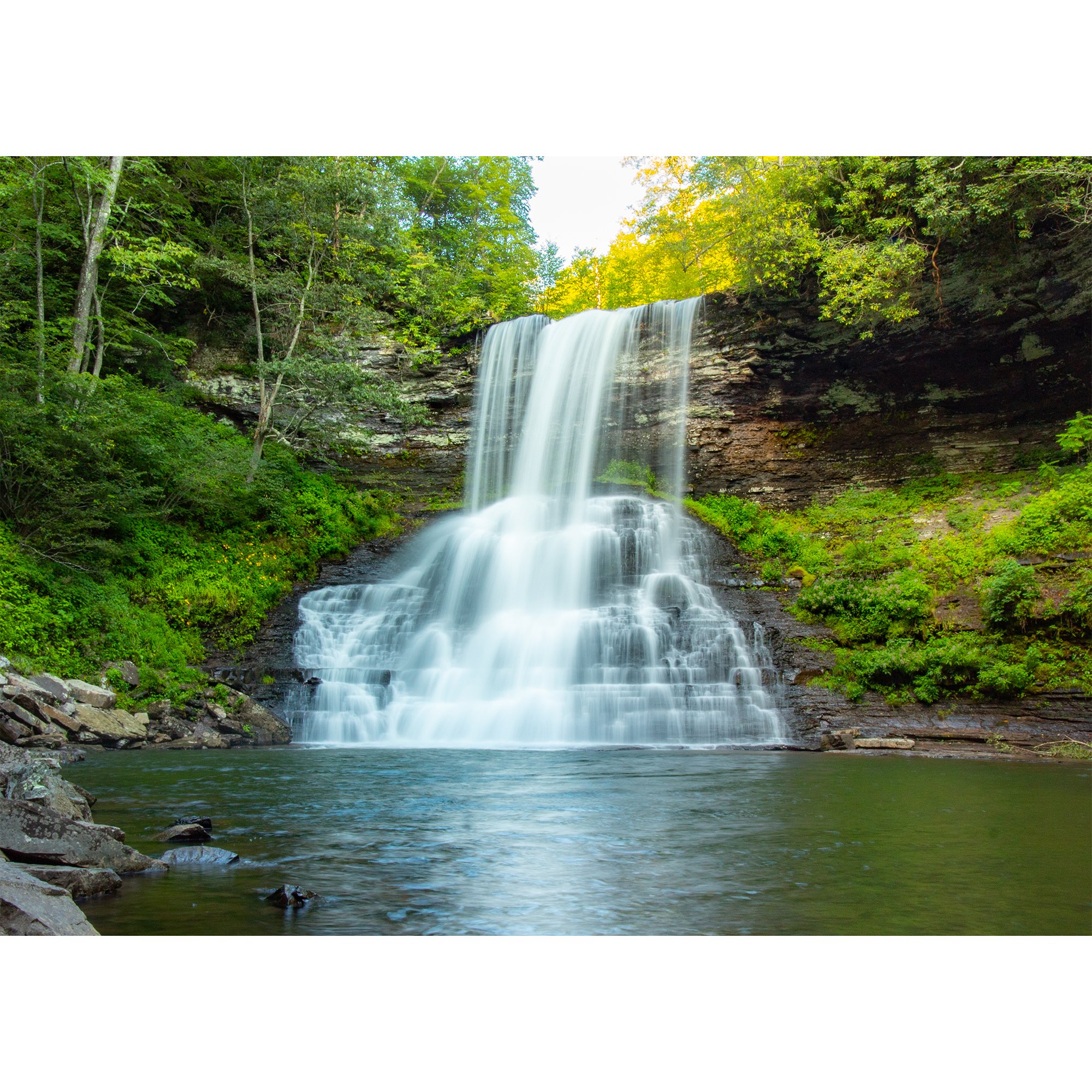 Virginia Photography workshop location - Cascade Falls, Virginia in the Blue Ridge Mountains