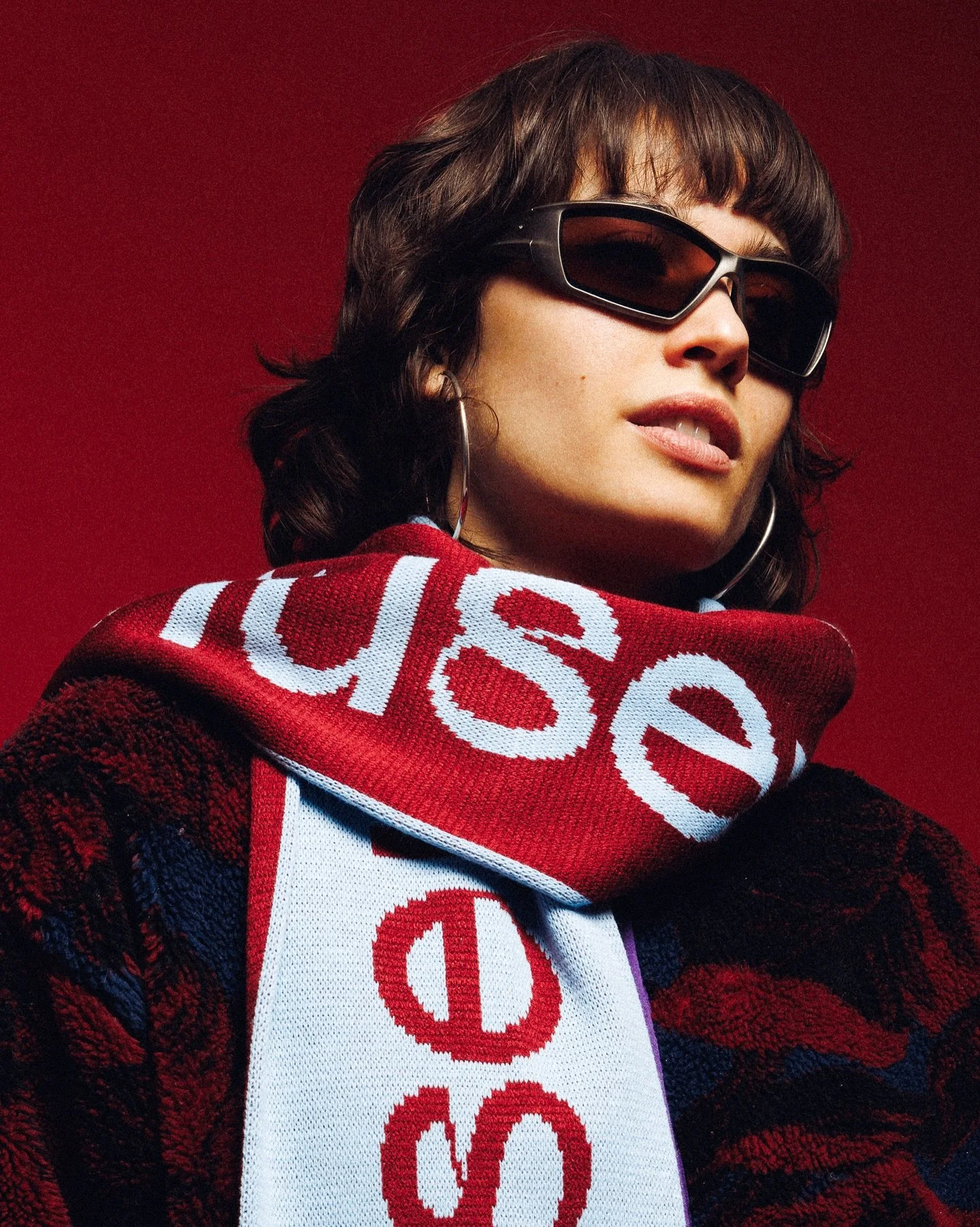 Scarf season 🧣 for @museumnacht010 
With @hunted.agency &amp; model Stevie